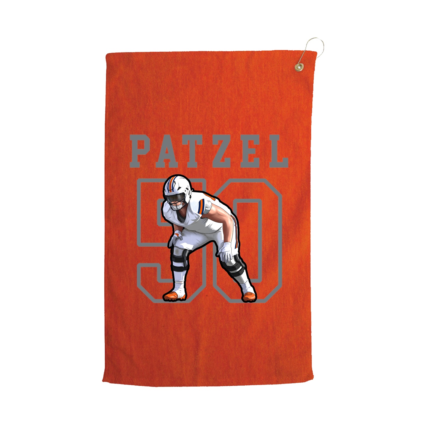 Golf Towel — Shirsey in Orange