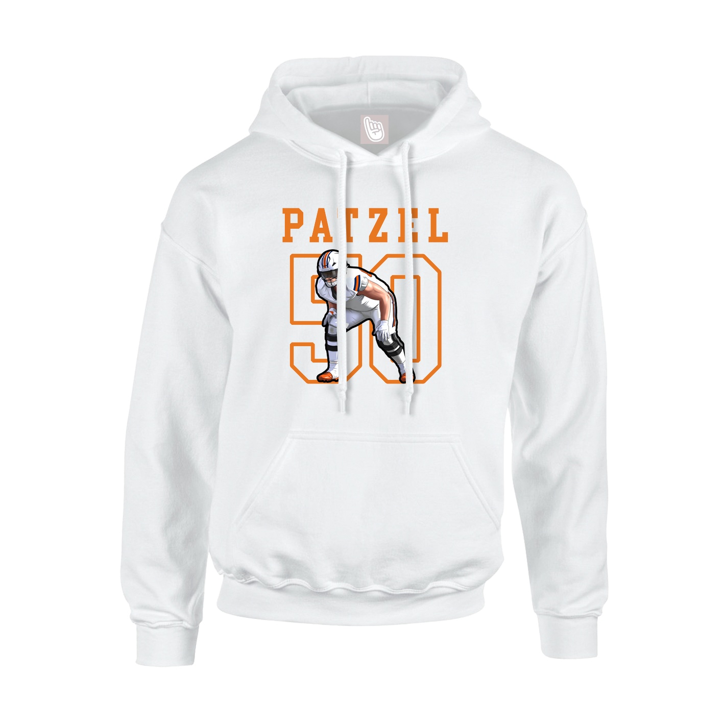Youth Hoodie — Shirsey in White