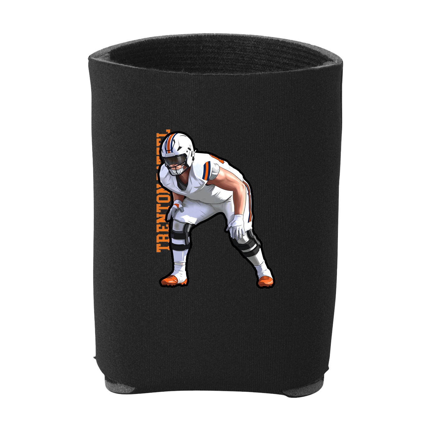 Can Holder — Name Vertical in Black