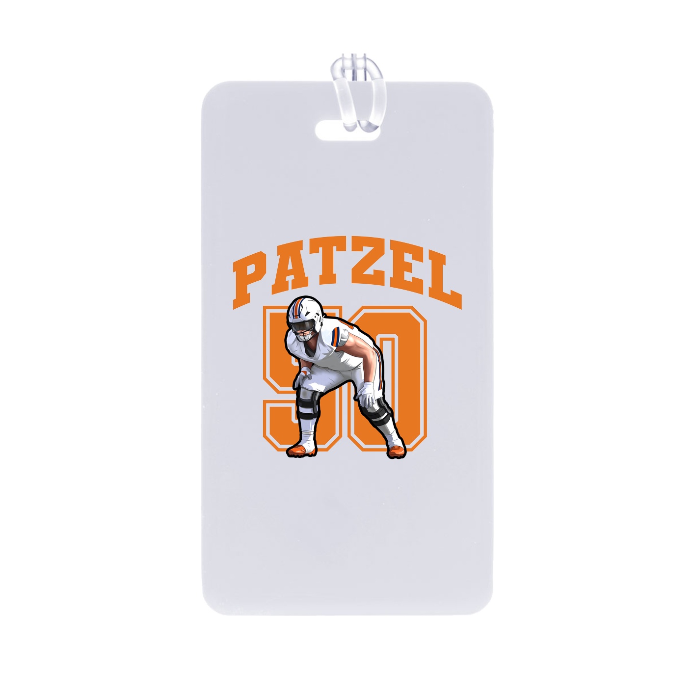 Bag Tag — Number in Classic