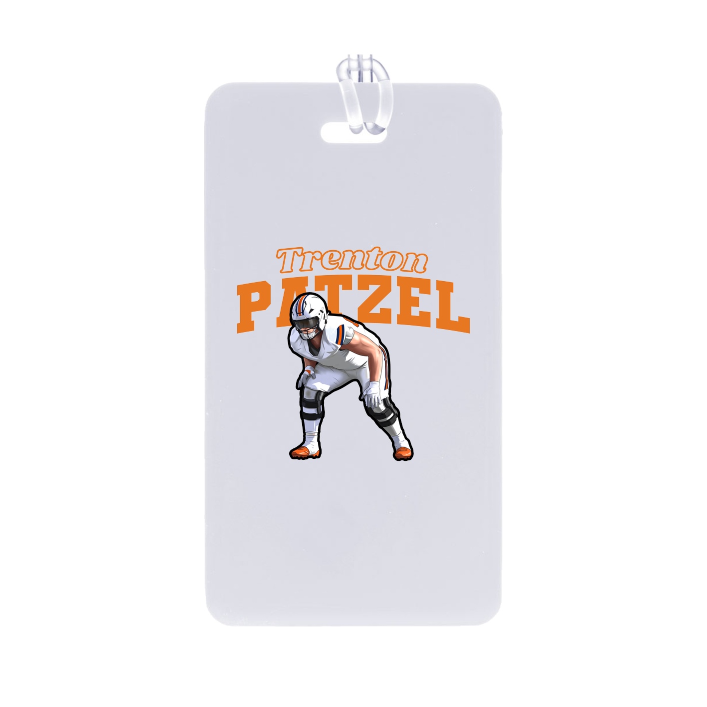 Bag Tag — Name Arch in Classic