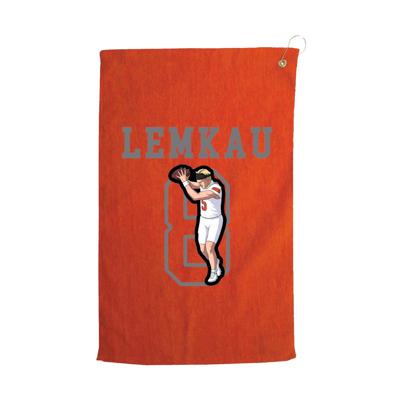 Golf Towel — Shirsey in Orange