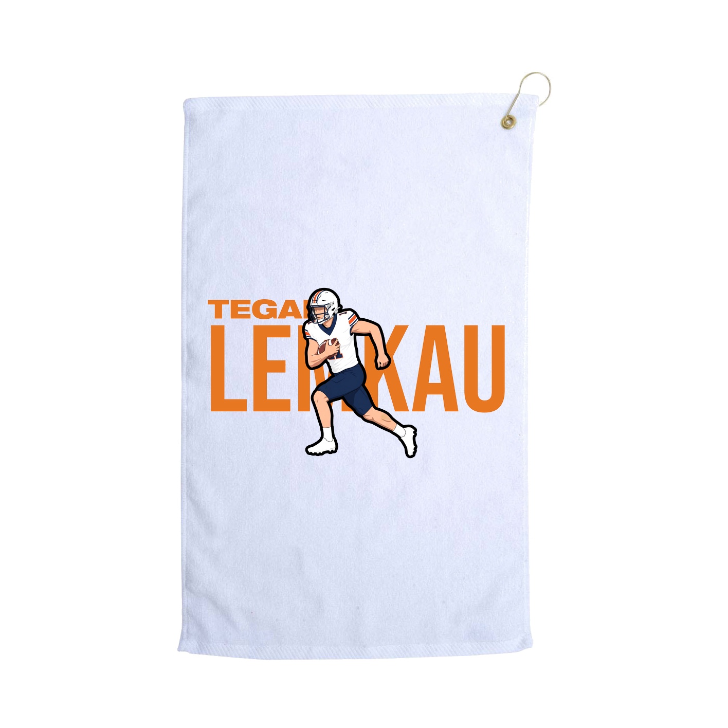 Golf Towel — Player Name in White