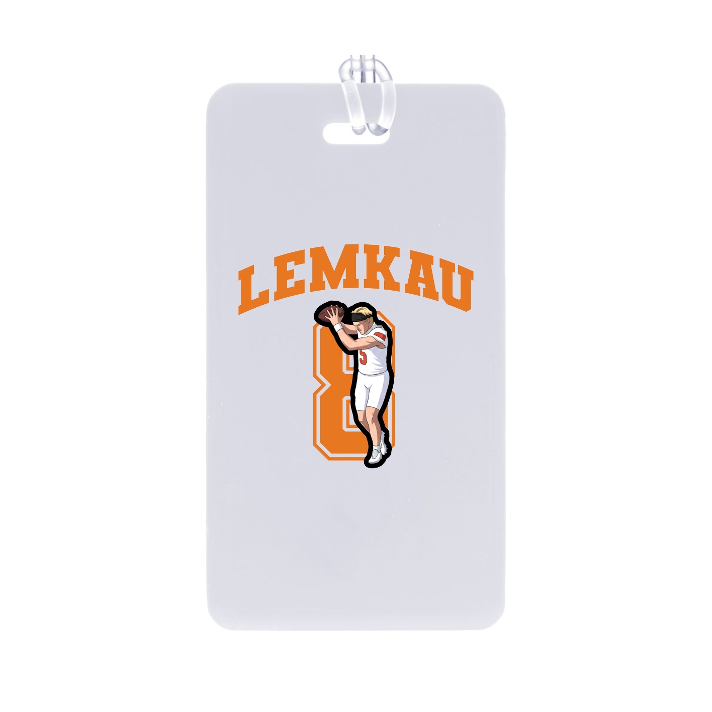 Bag Tag — Number in Classic