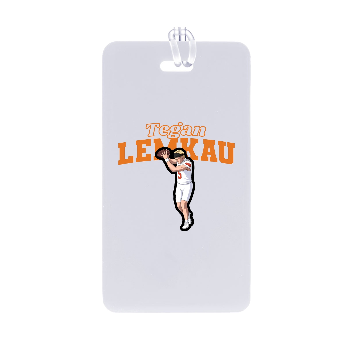 Bag Tag — Name Arch in Classic