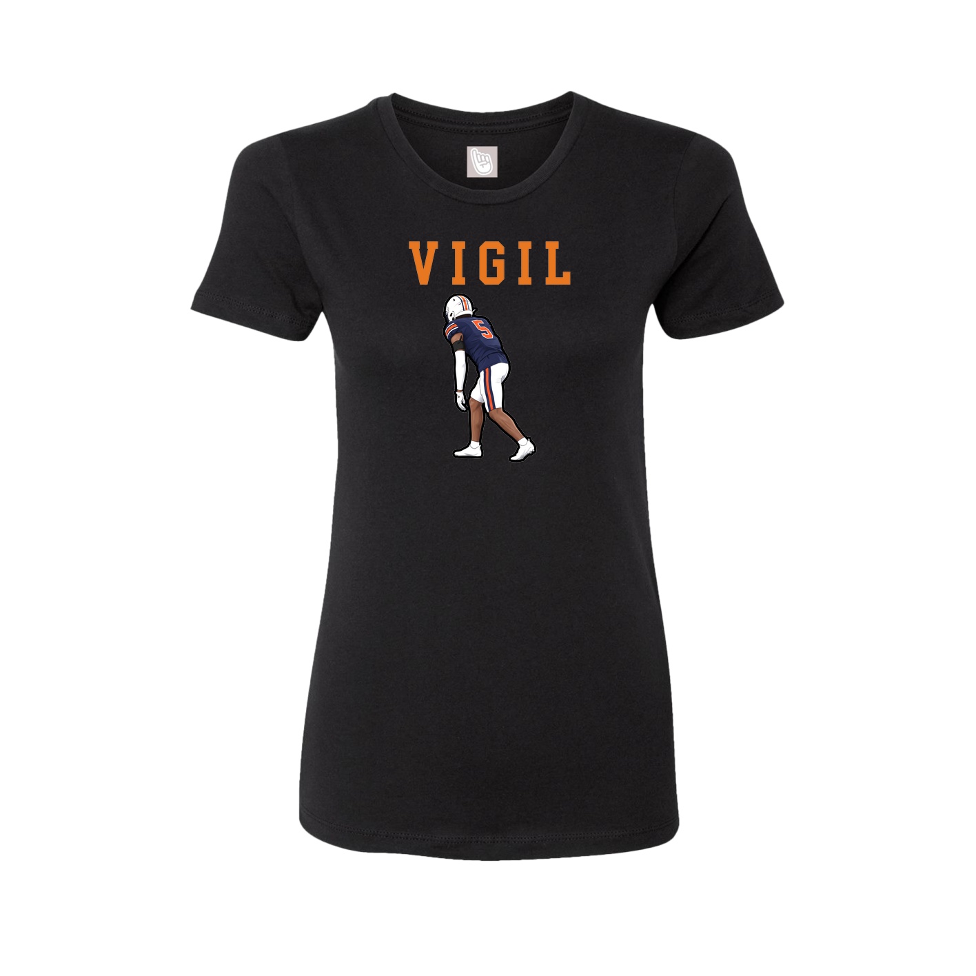 Fitted Women's Tee — Shirsey in Black