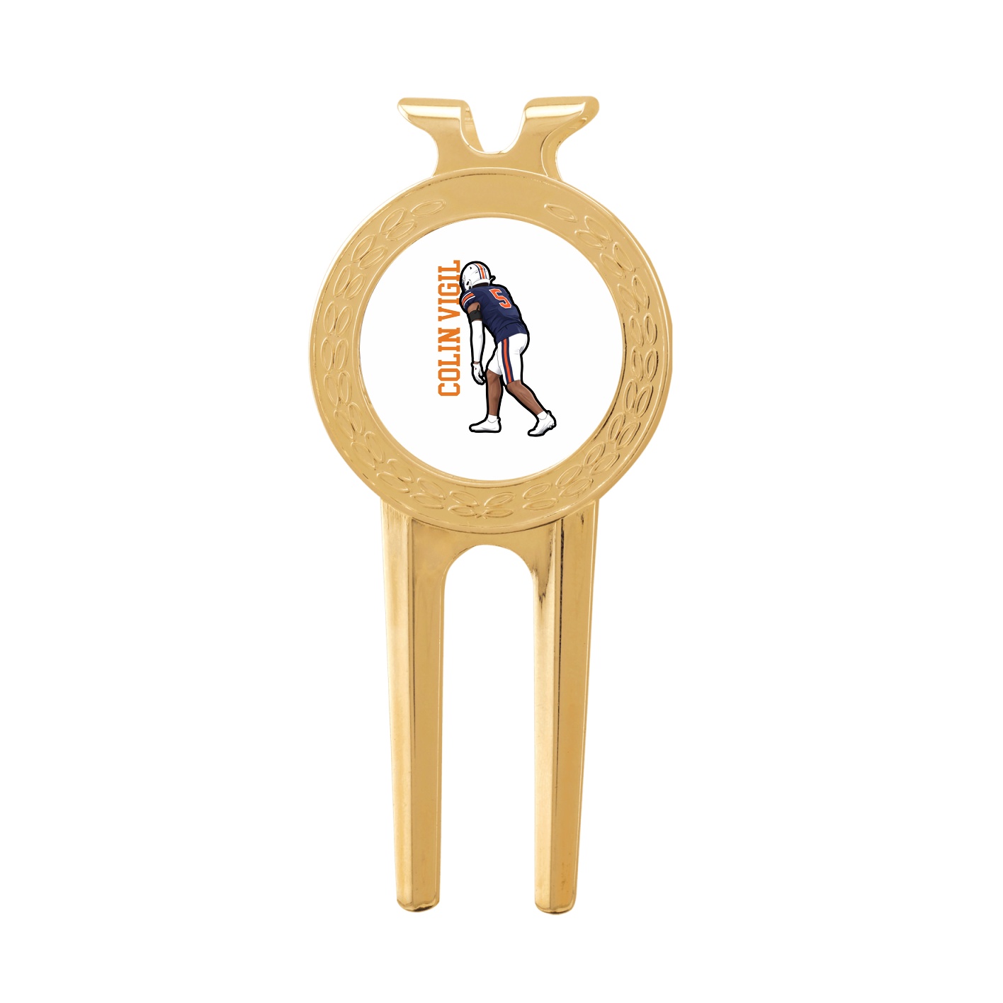 Divot Tool with Ball Marker — Name Vertical in Classic