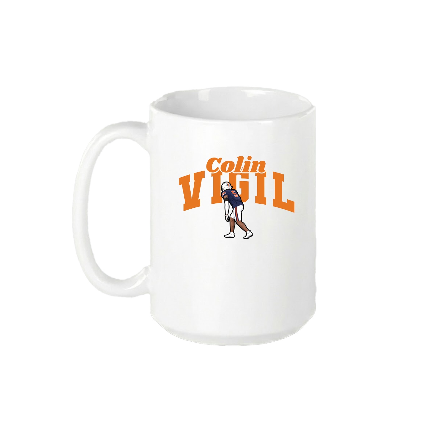 15oz Coffee Mug — Signature Arch in White