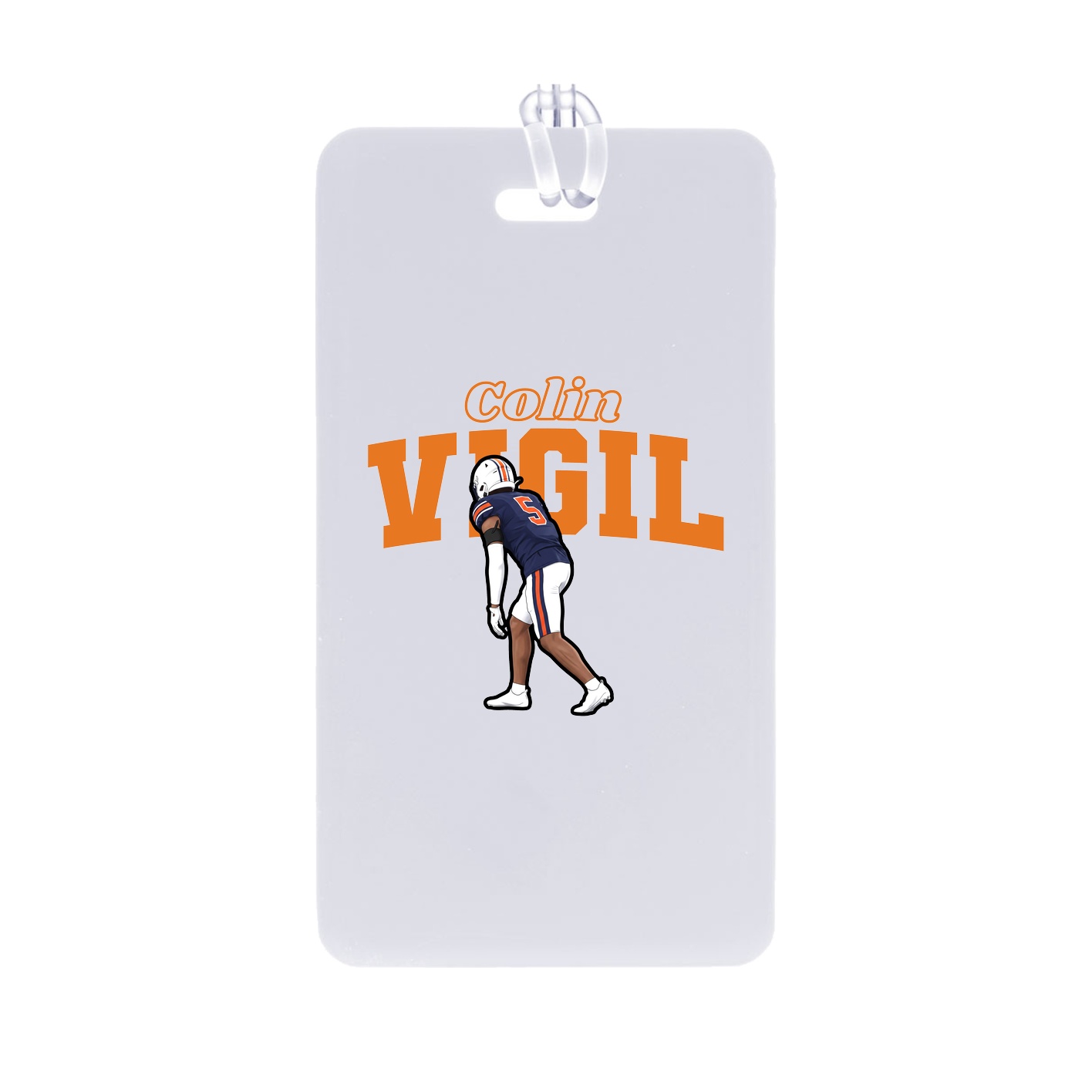 Bag Tag — Name Arch in Classic