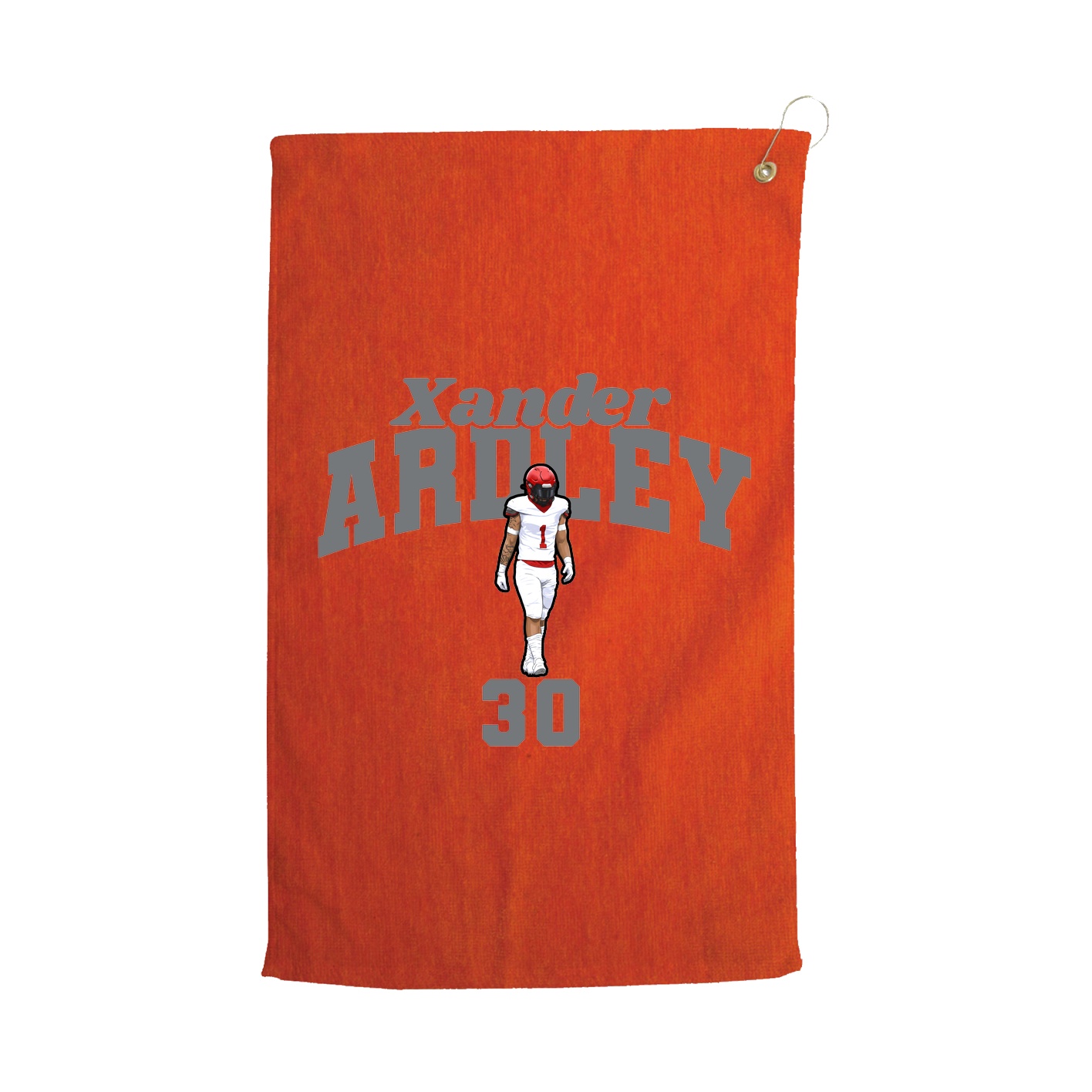 Golf Towel — Signature Arch in Orange