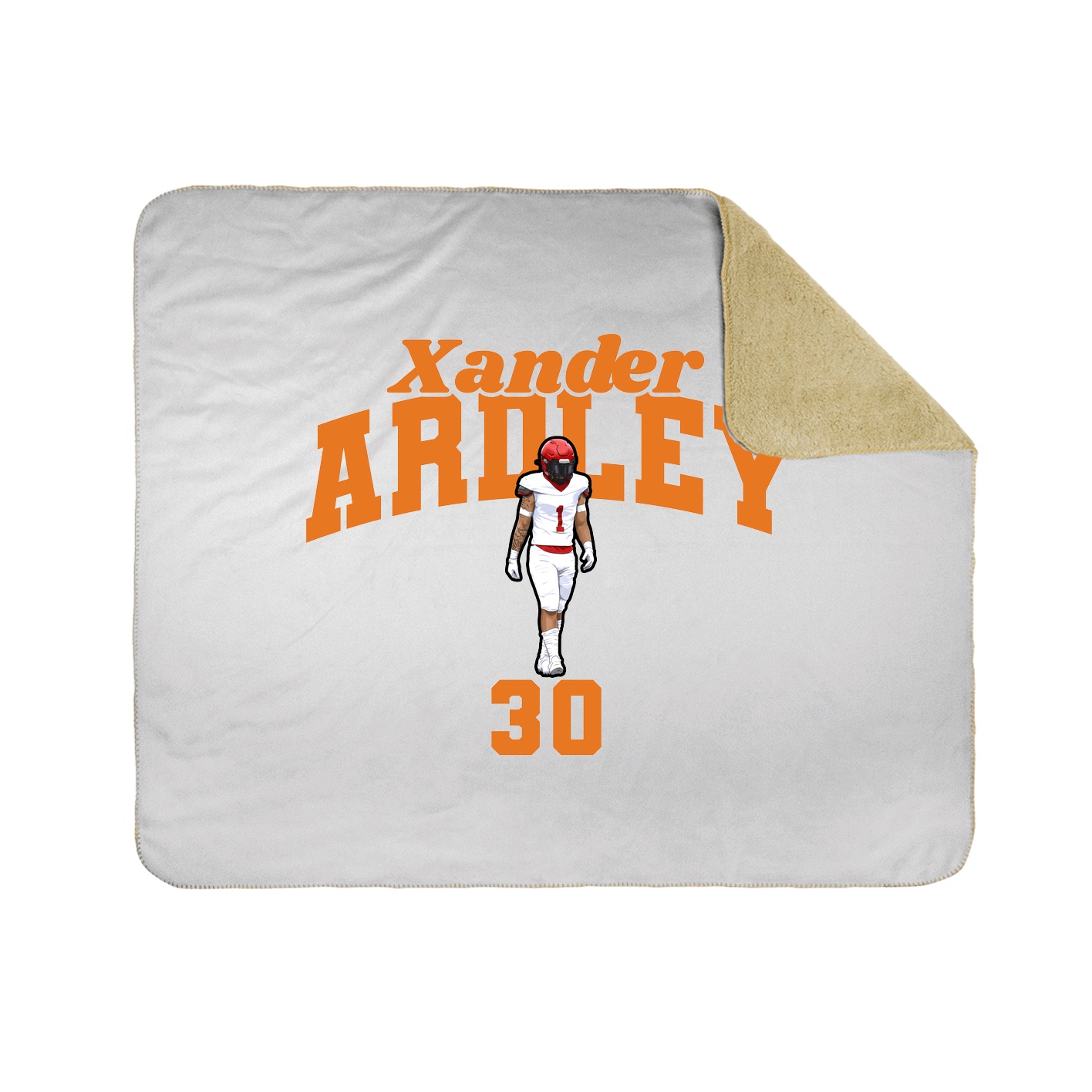 Throw Blanket — Signature Arch in White