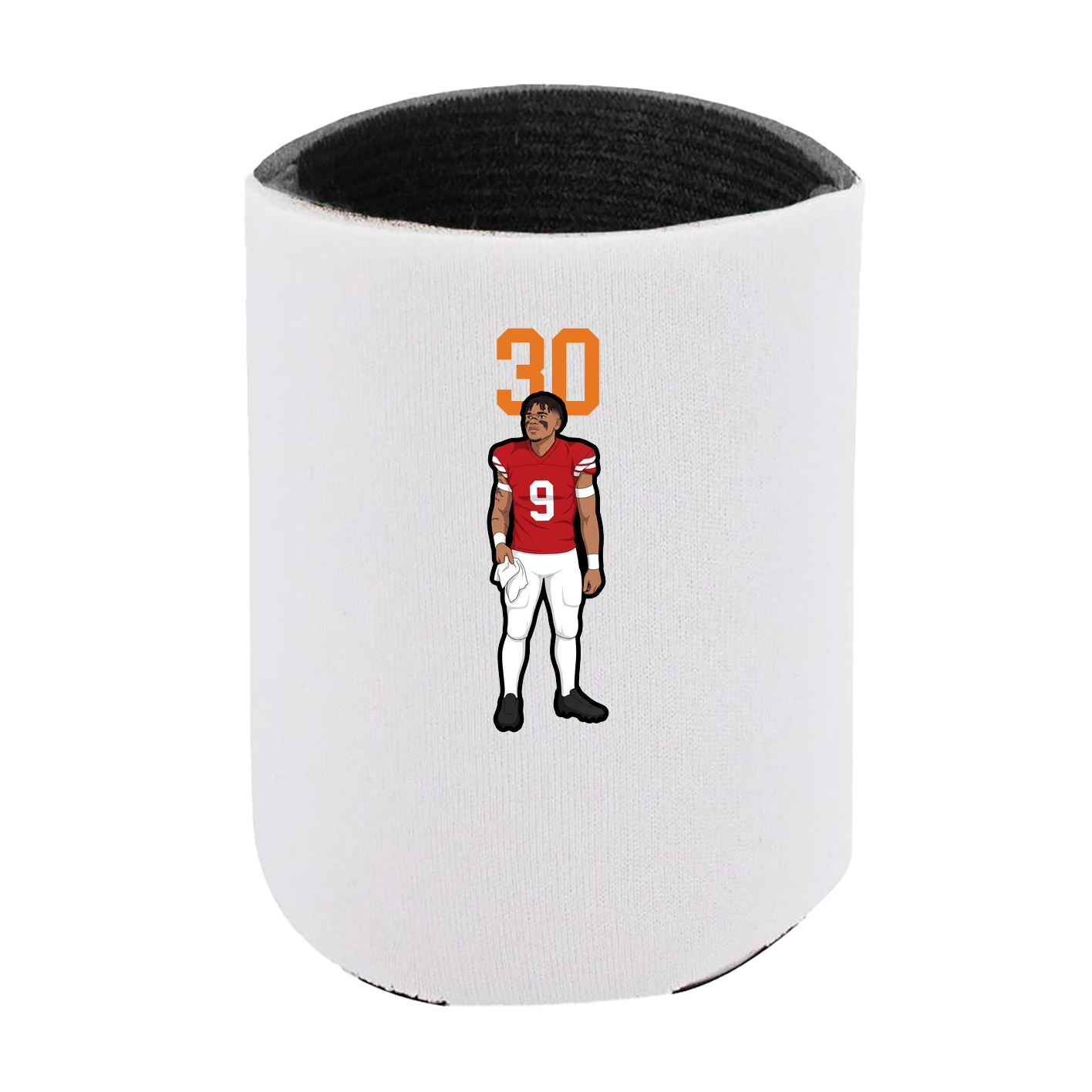 Can Holder — Number Top in White
