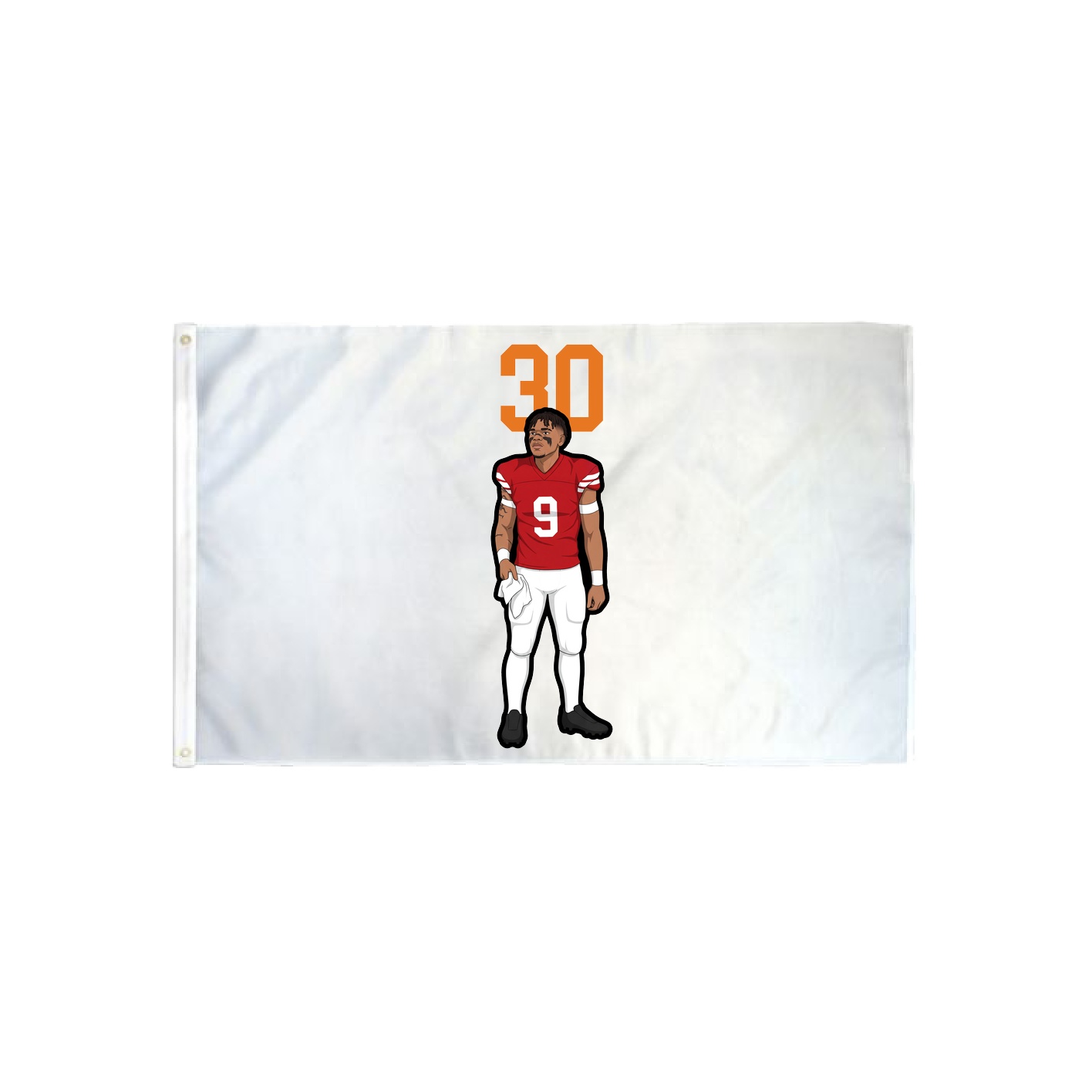 3x5 Flag — Number Top in Classic