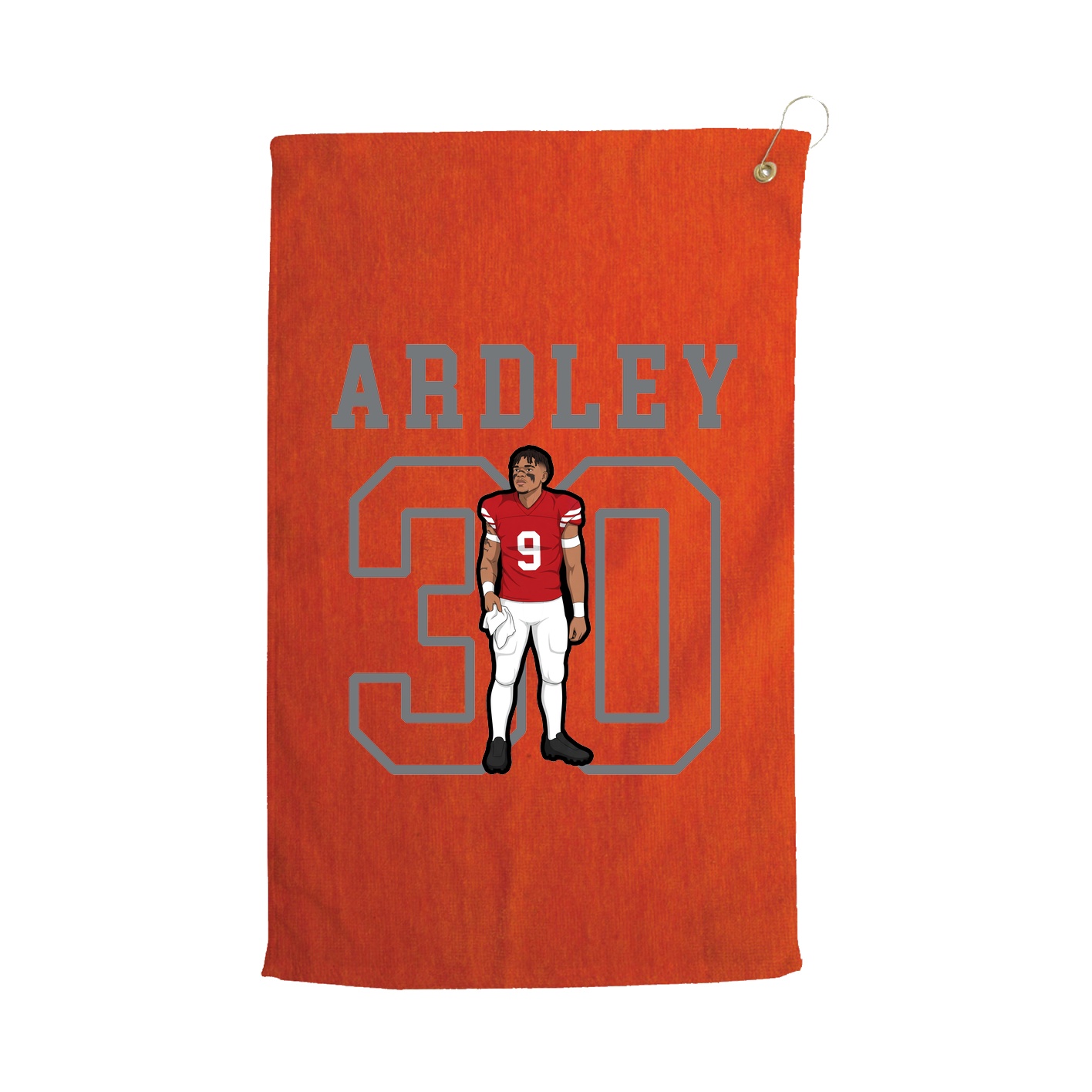 Golf Towel — Shirsey in Orange