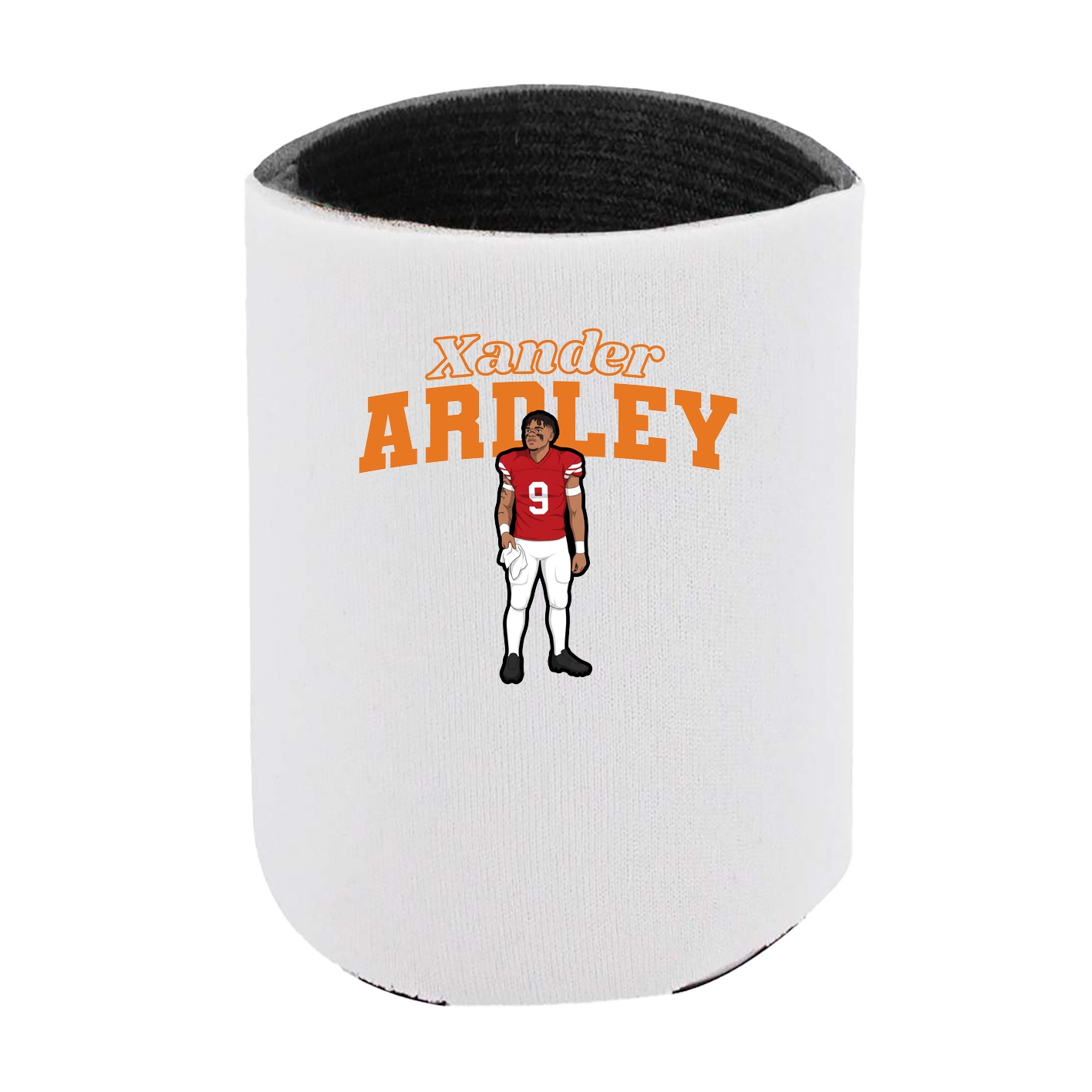 Can Holder — Name Arch in White