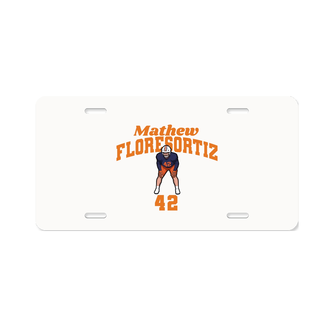 License Plate — Signature Arch in Classic