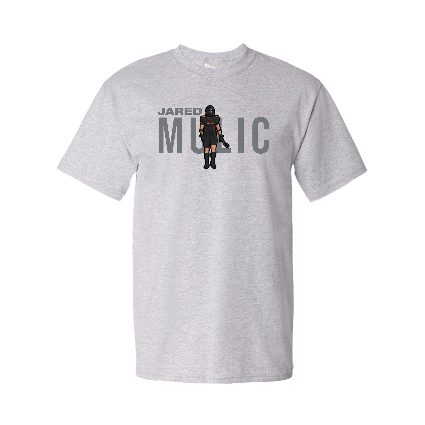 Youth Tee — Player Name in Grey