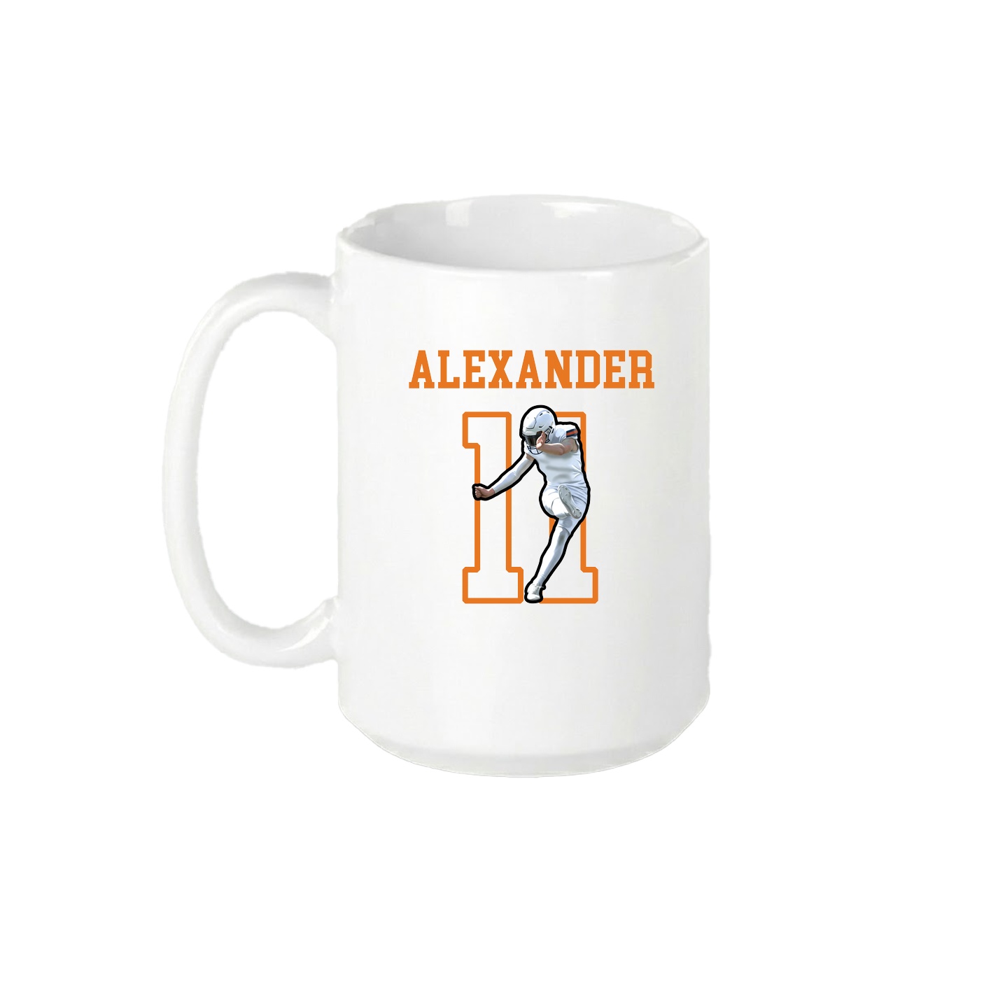 15oz Coffee Mug — Shirsey in White