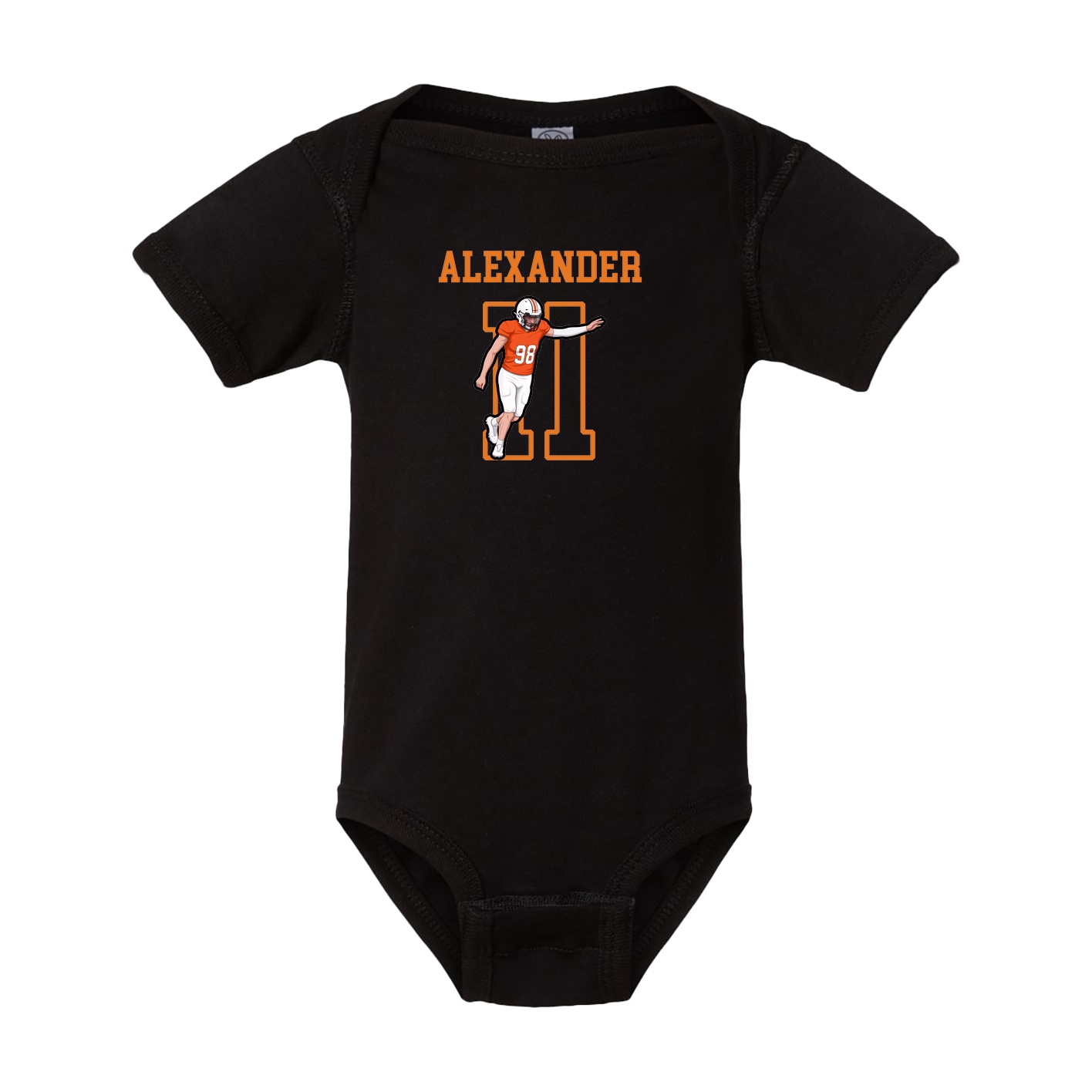 Baby Onesie — Shirsey in Black