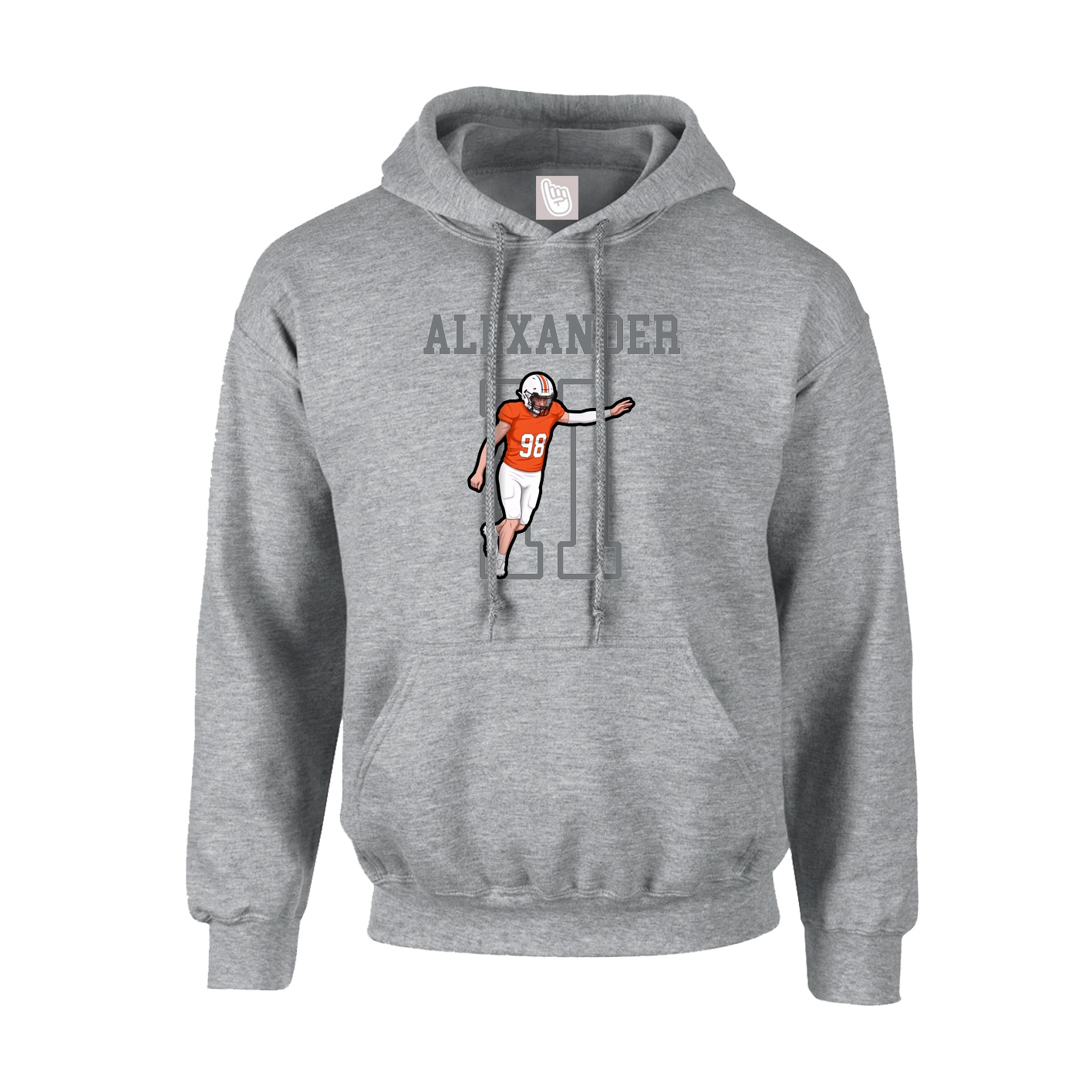 Youth Hoodie — Shirsey in Grey