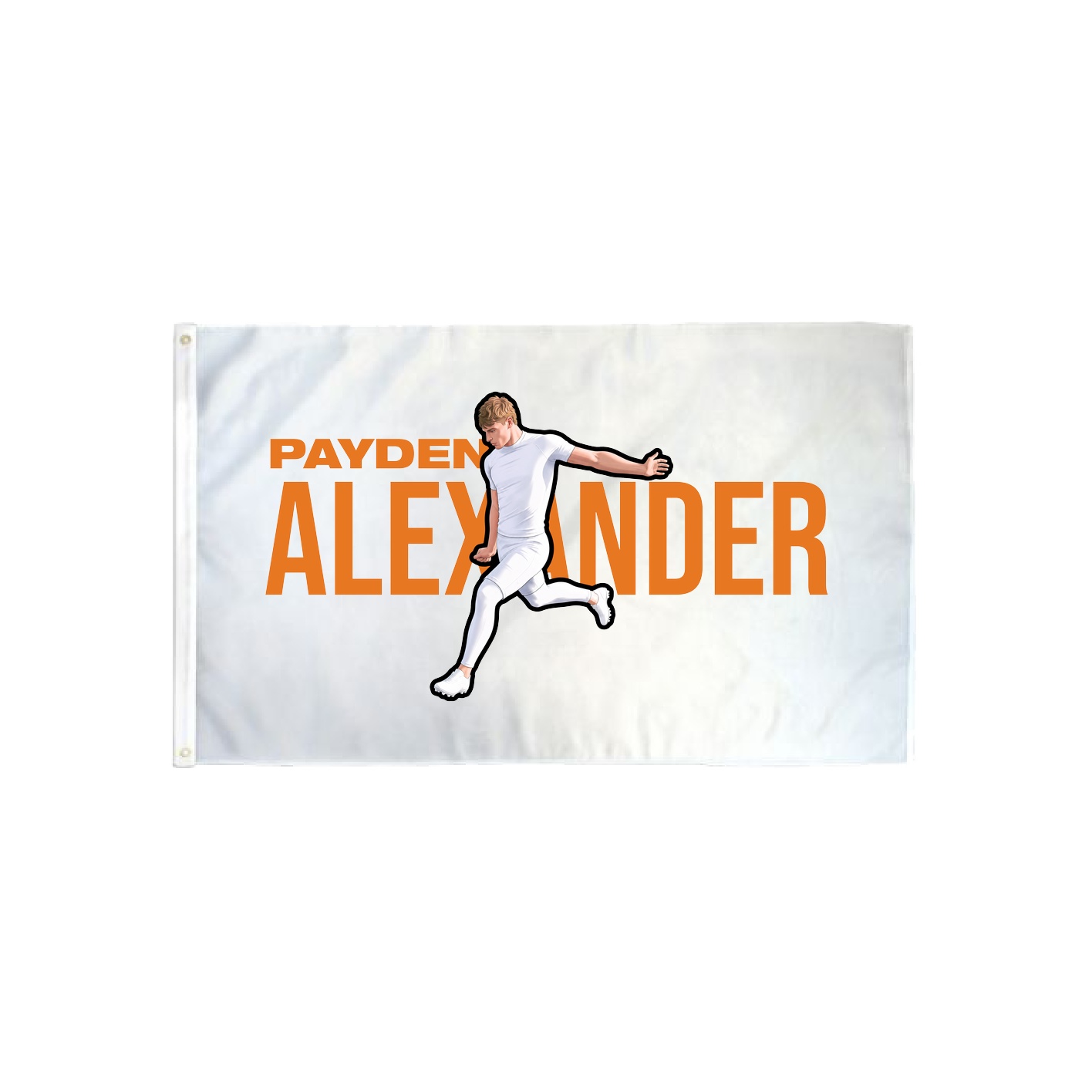 3x5 Flag — Player Name in Classic