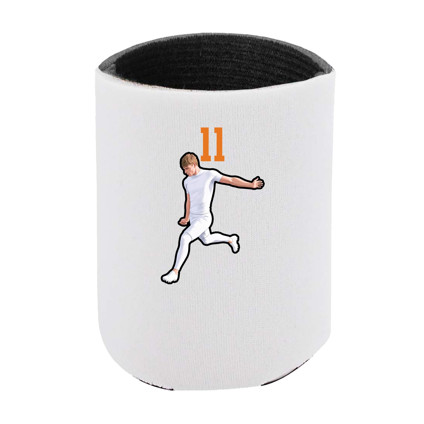 Can Holder — Number Top in White