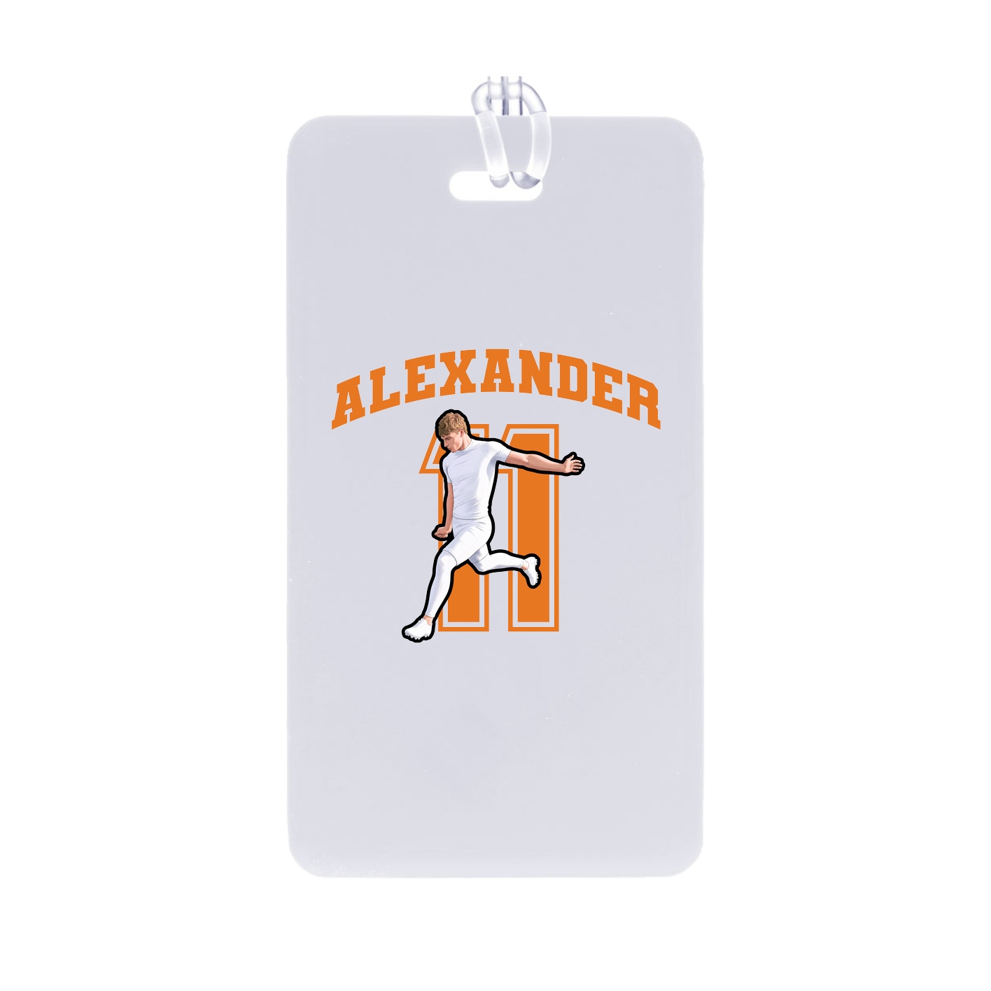 Bag Tag — Number in Classic