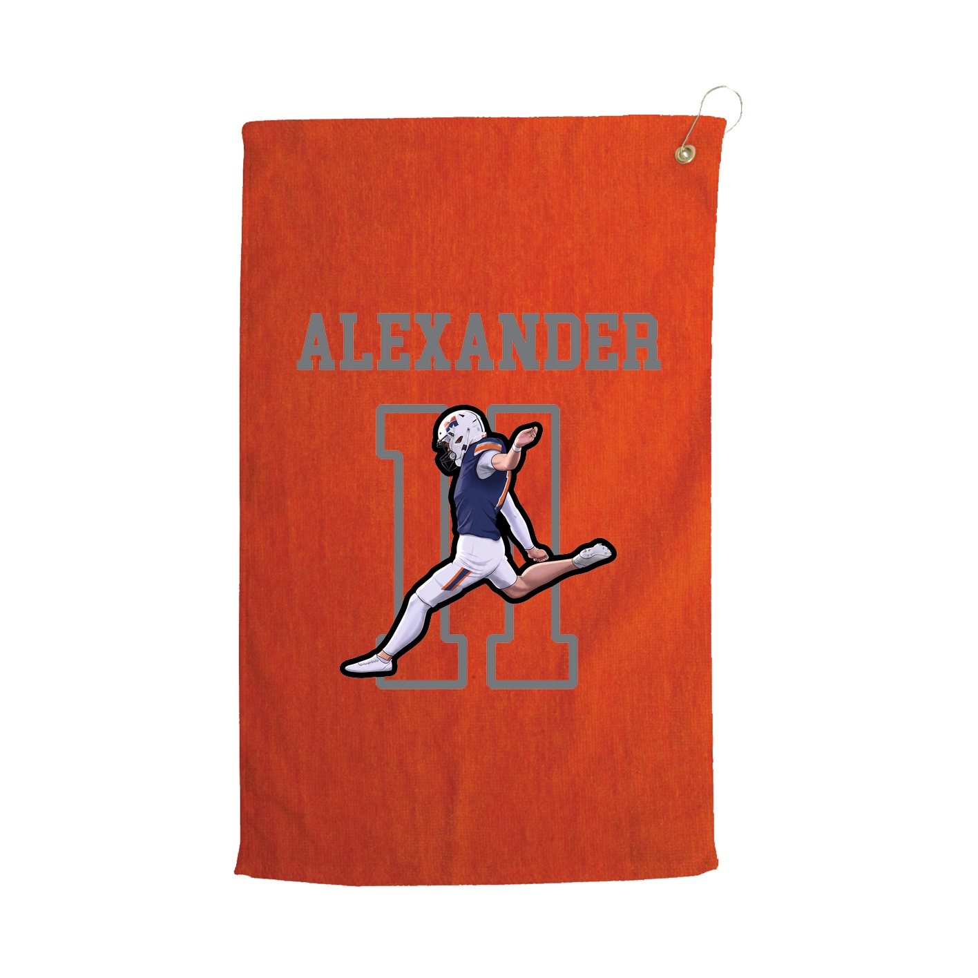Golf Towel — Shirsey in Orange