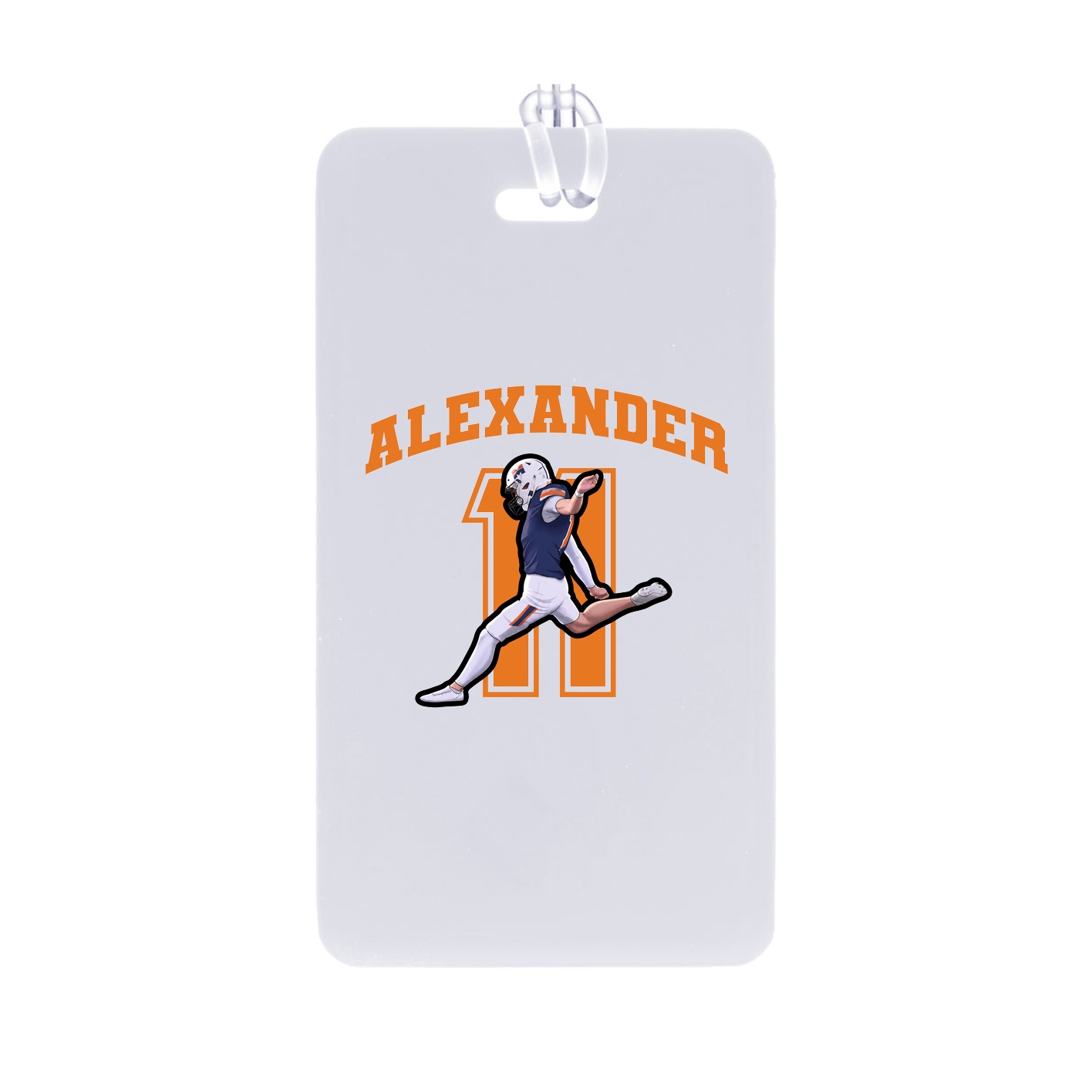 Bag Tag — Number in Classic