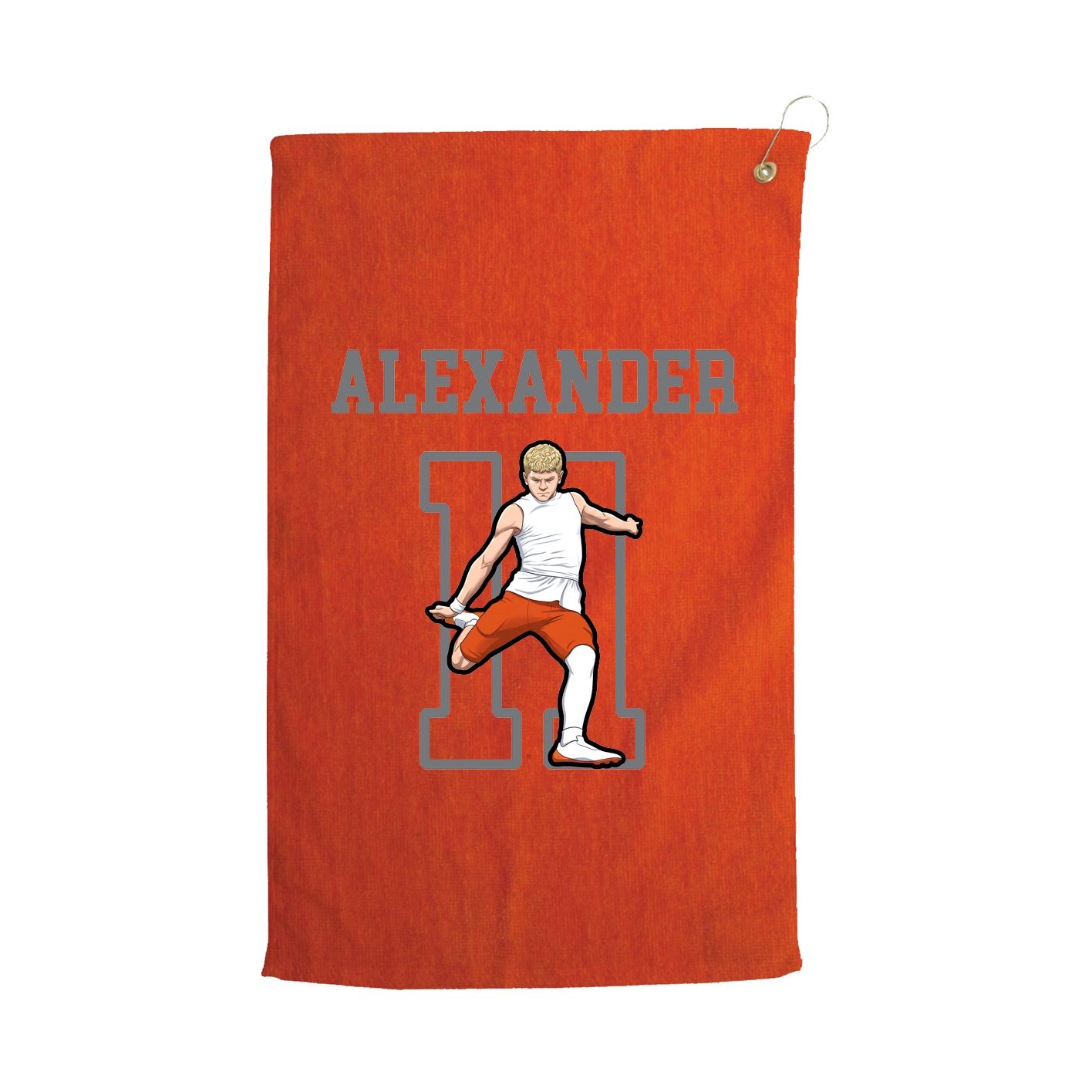Golf Towel — Shirsey in Orange