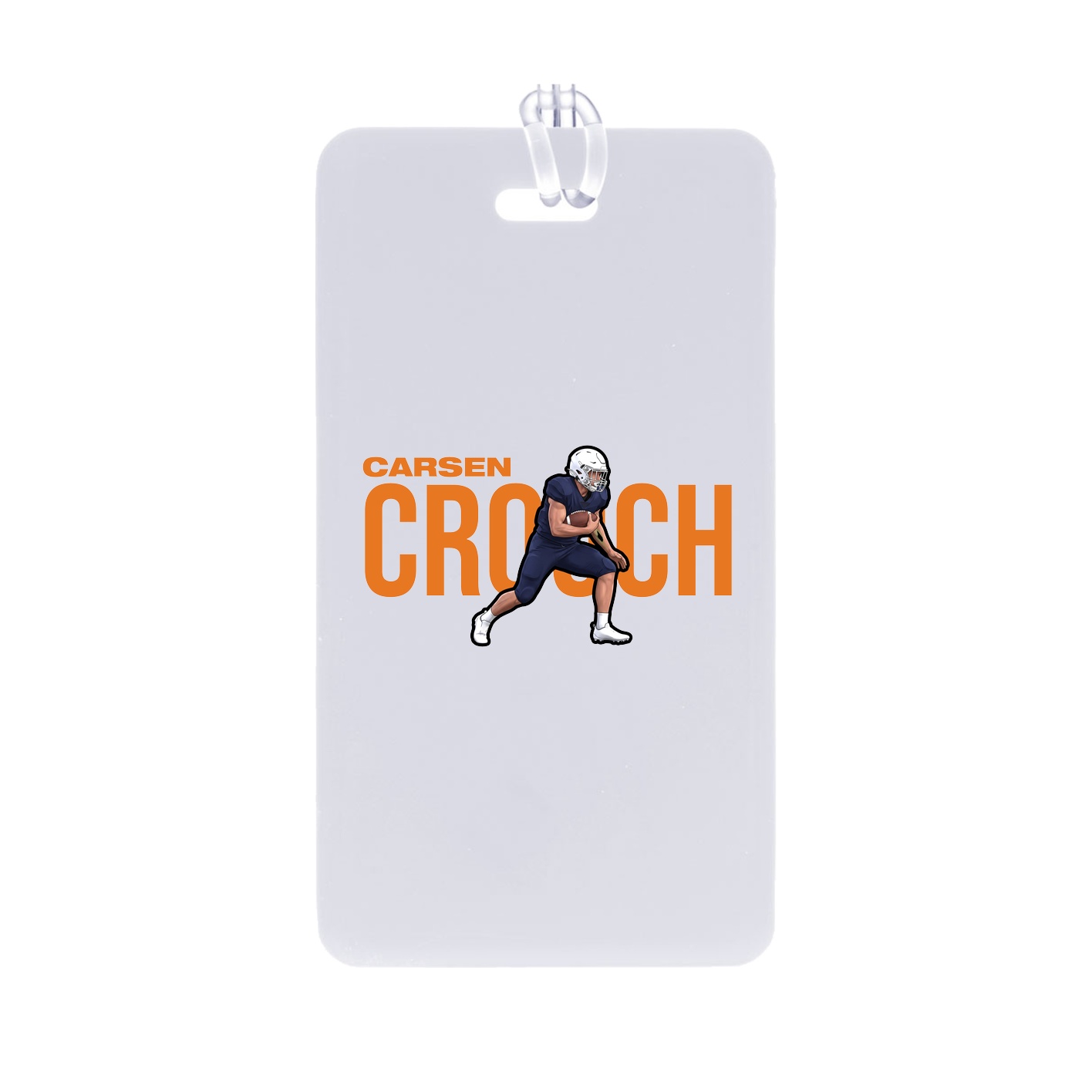 Bag Tag — Player Name in Classic