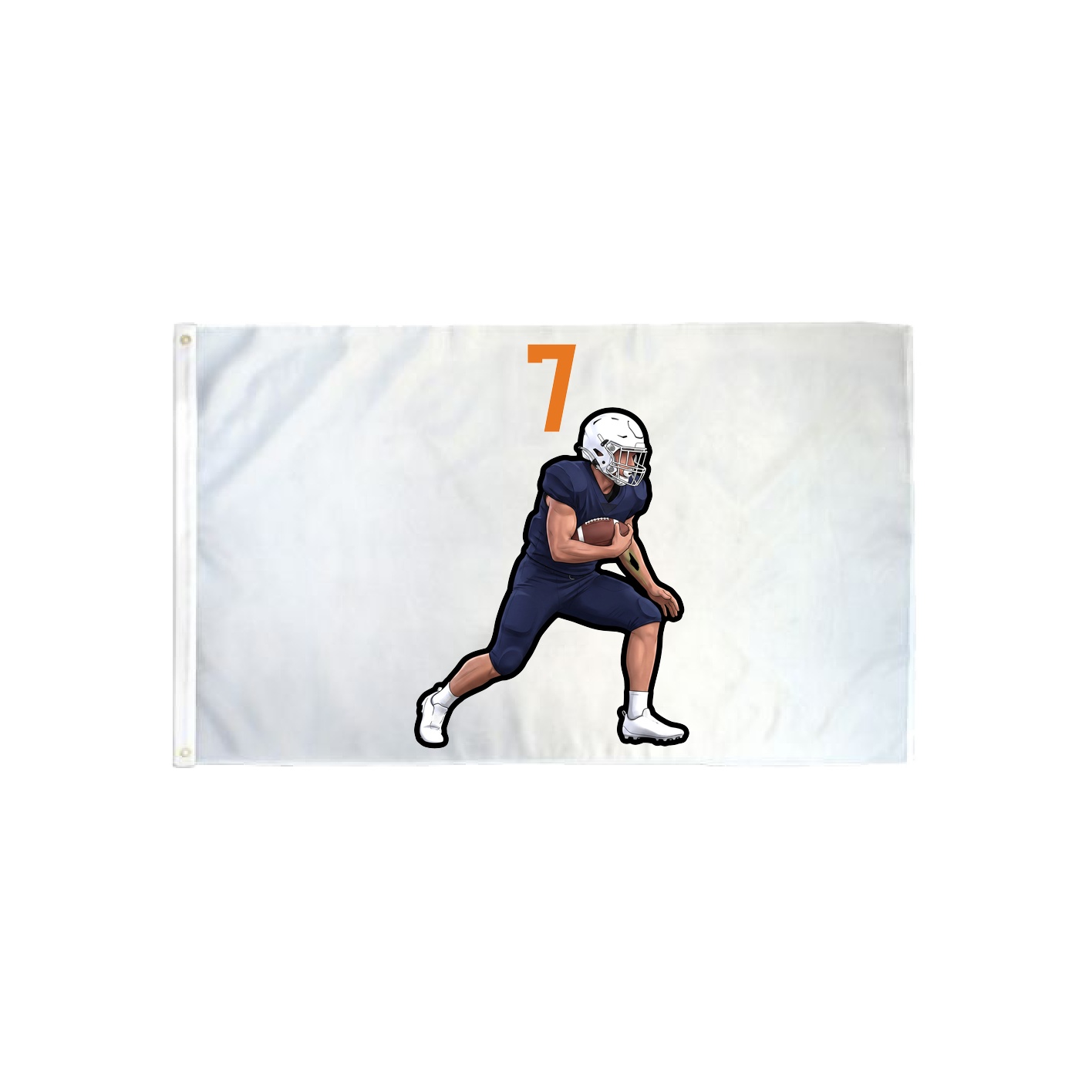 3x5 Flag — Number Top in Classic