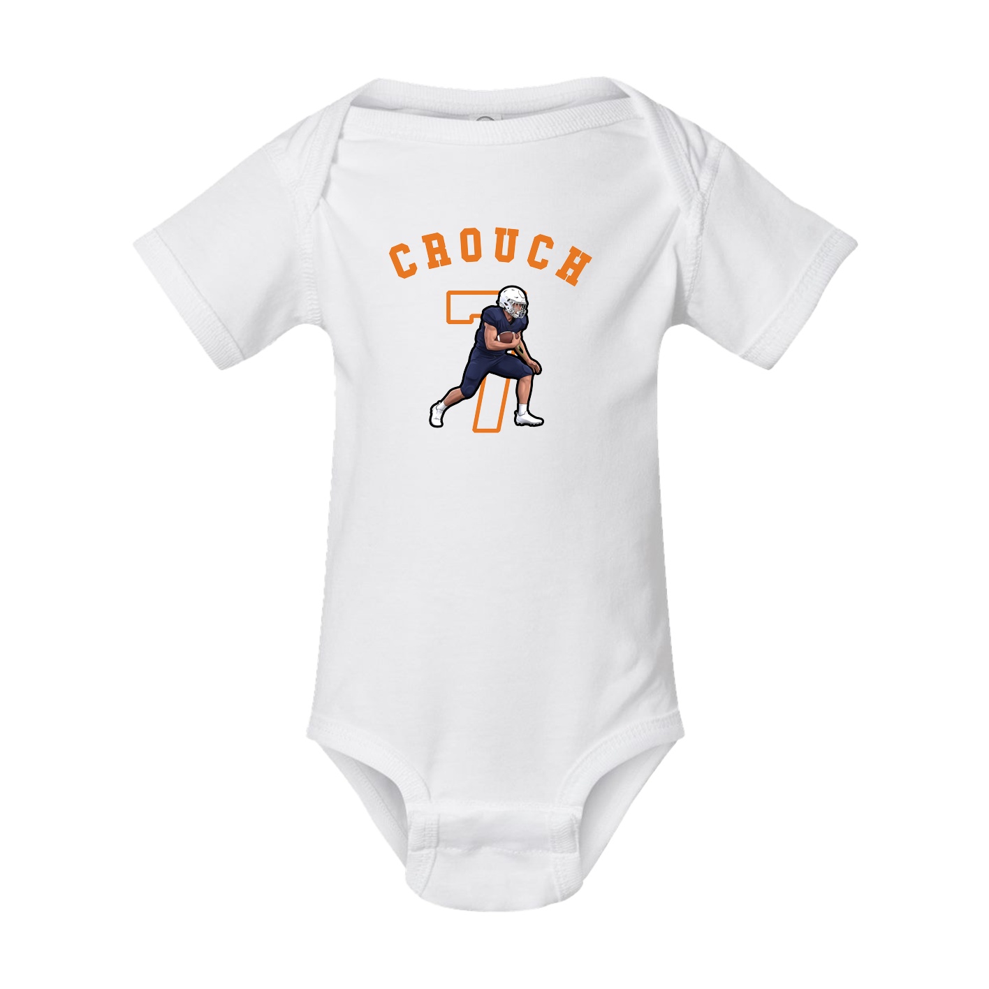 Baby Onesie — Shirsey Arch in White