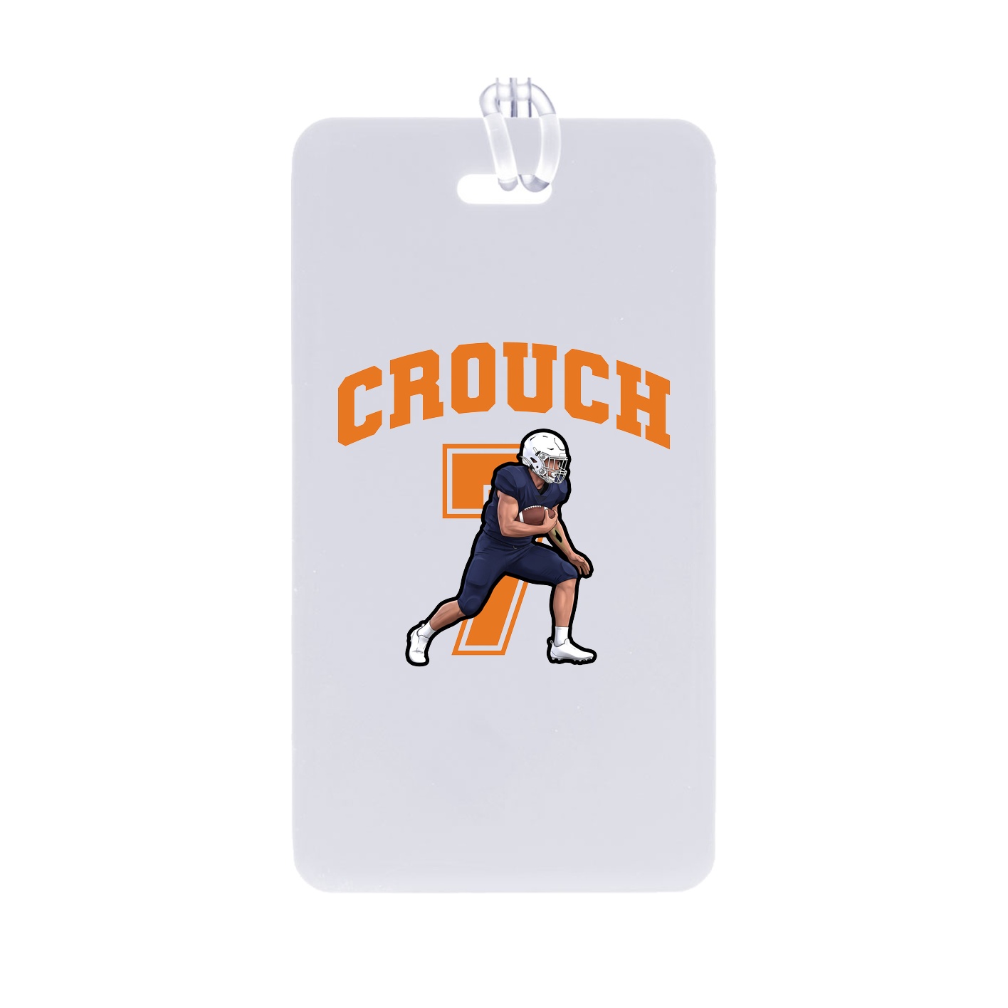 Bag Tag — Number in Classic