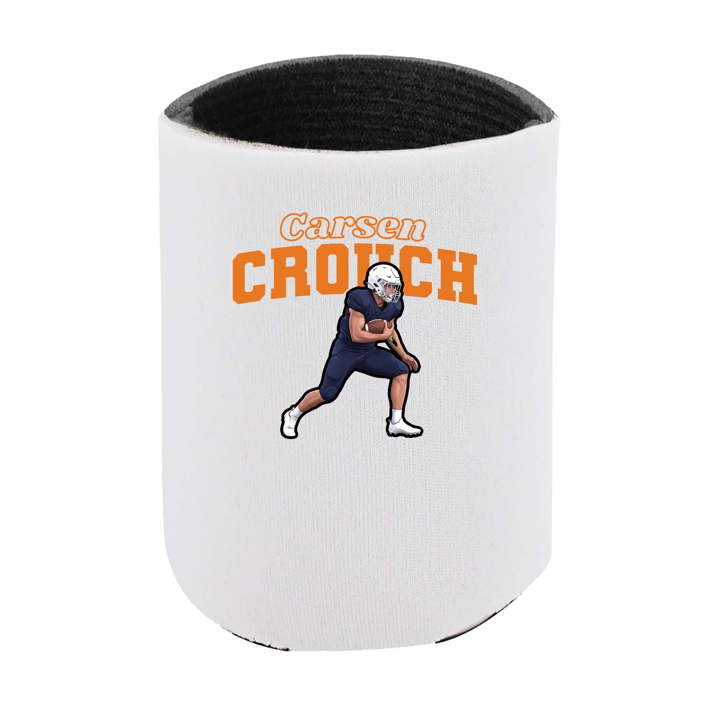 Can Holder — Name Arch in White