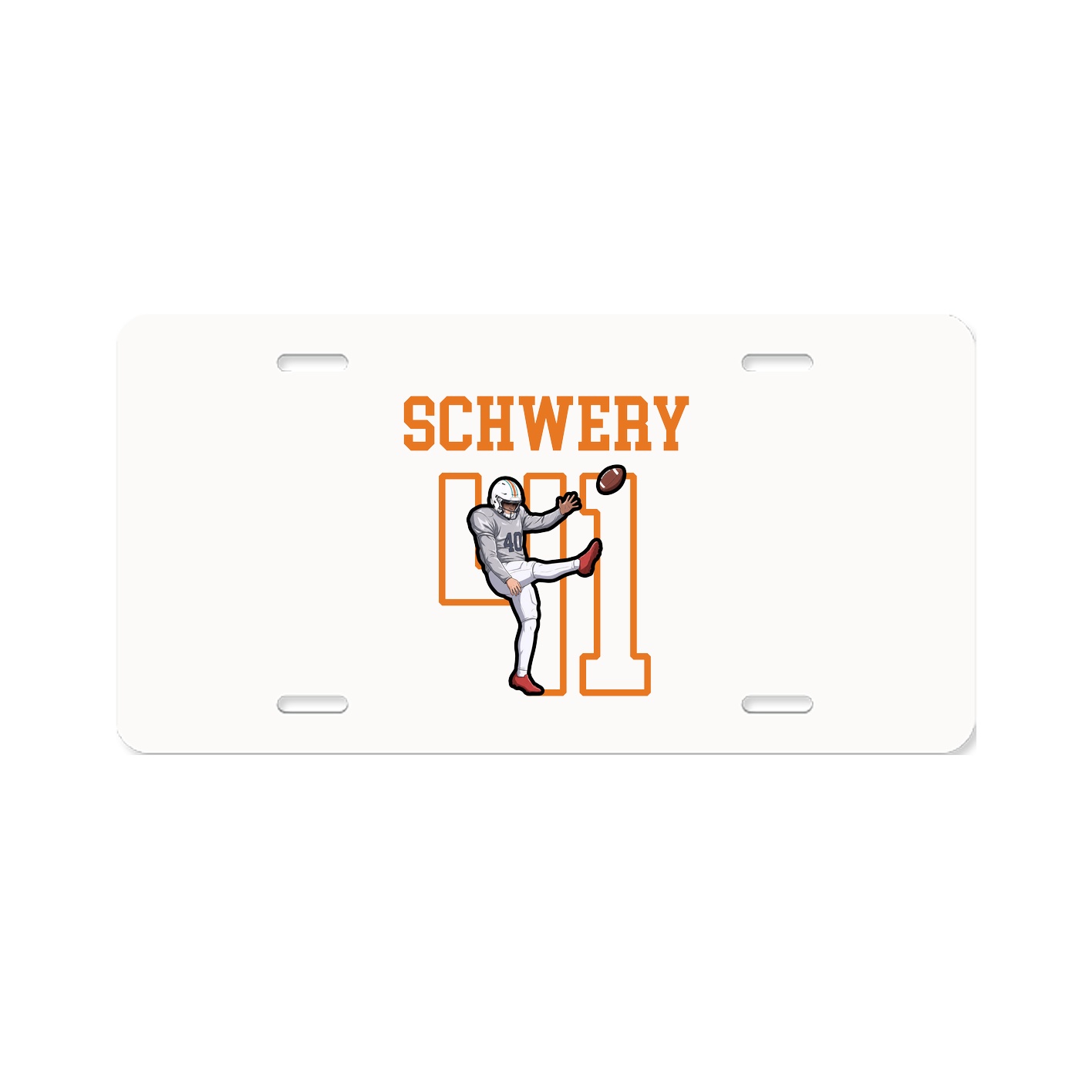License Plate — Shirsey in Classic