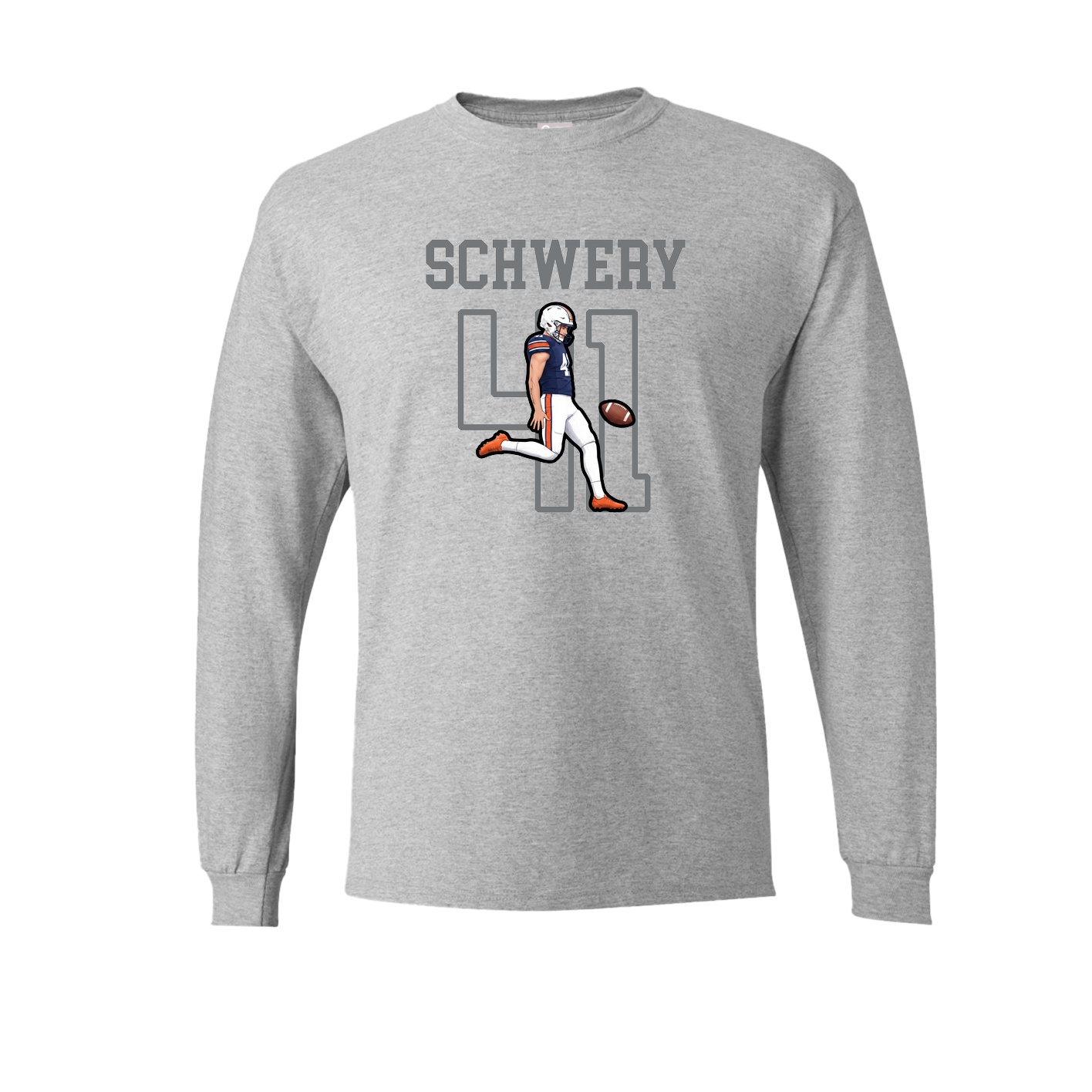 Long Sleeve Tee — Shirsey in Grey