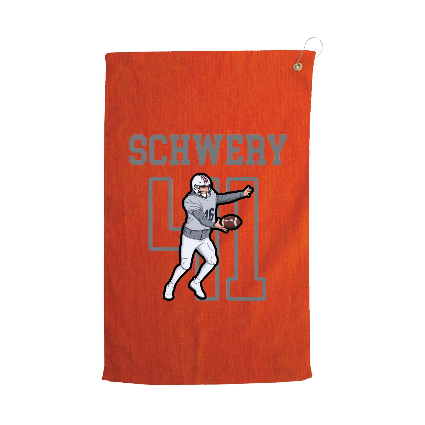Golf Towel — Shirsey in Orange