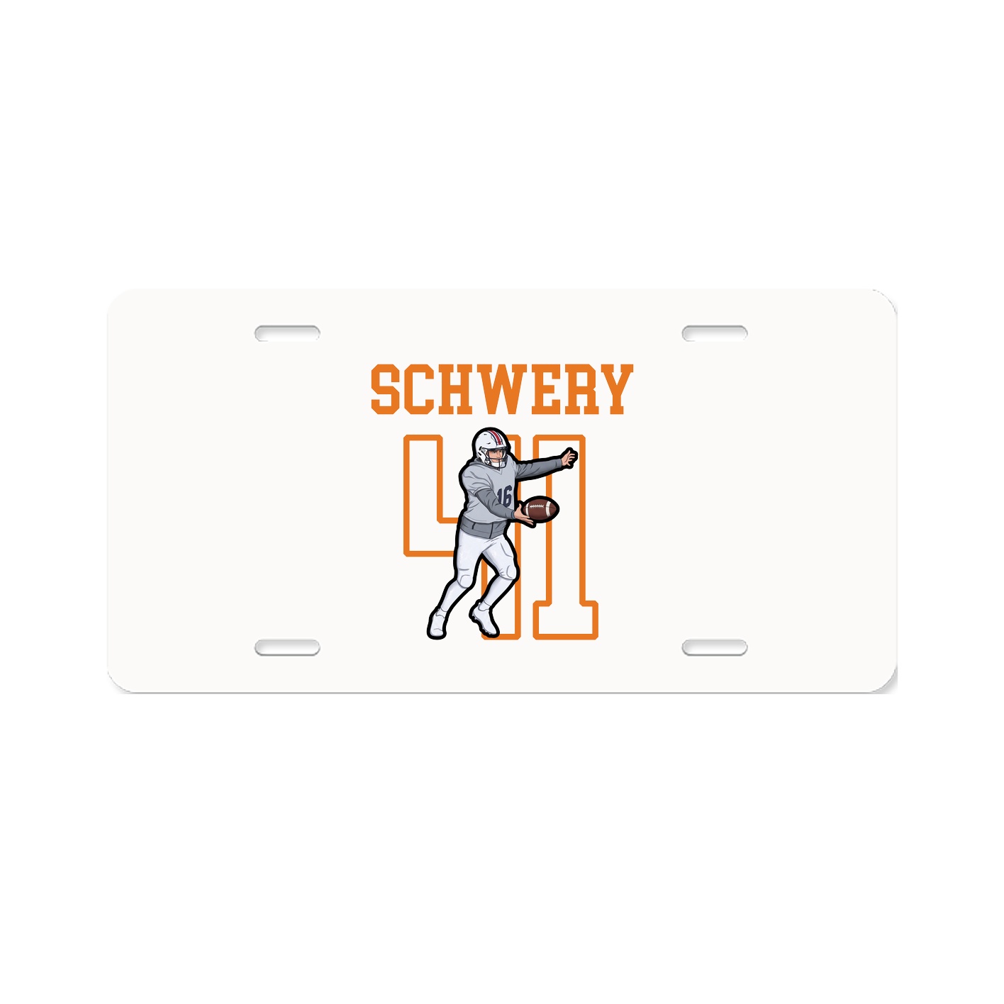 License Plate — Shirsey in Classic