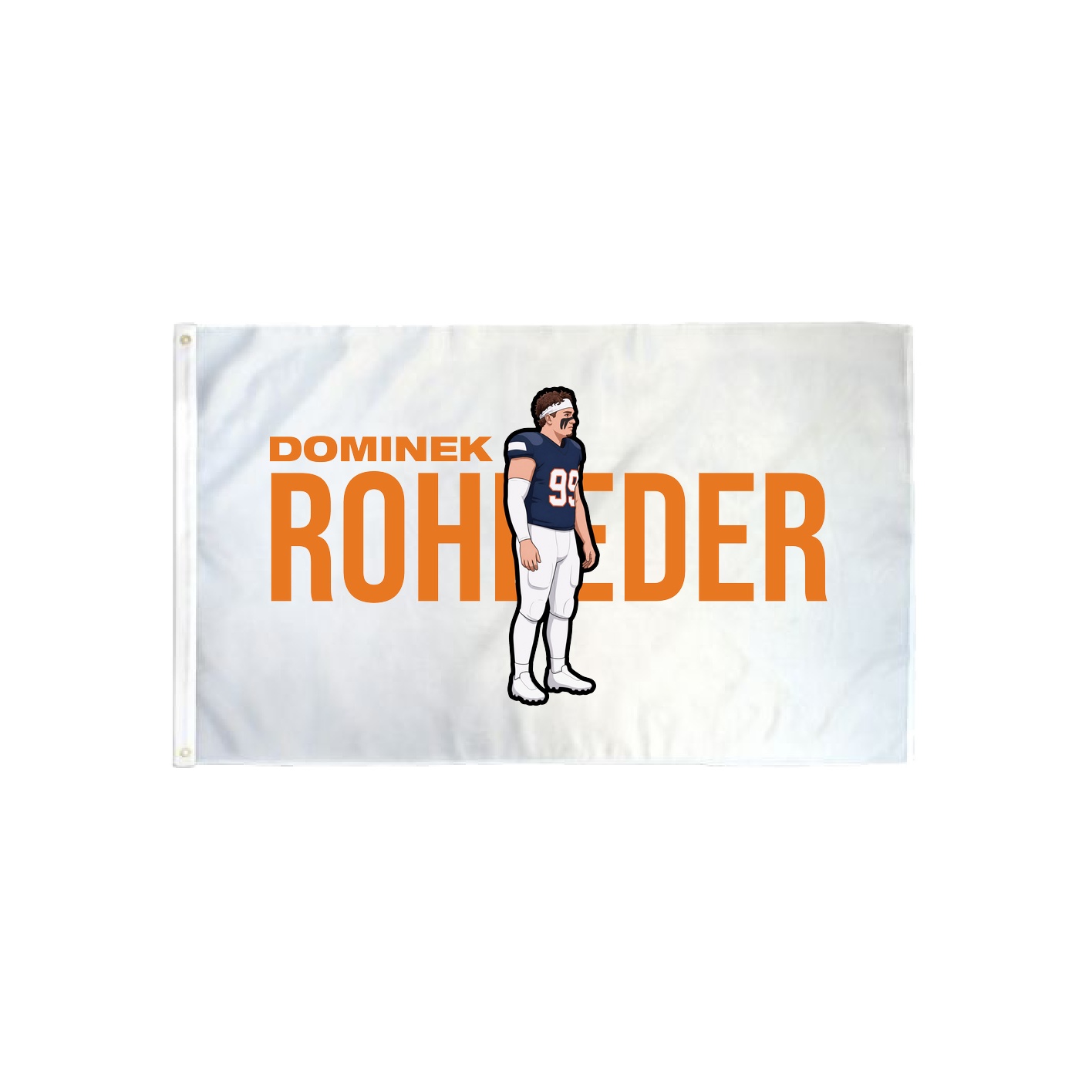 3x5 Flag — Player Name in Classic