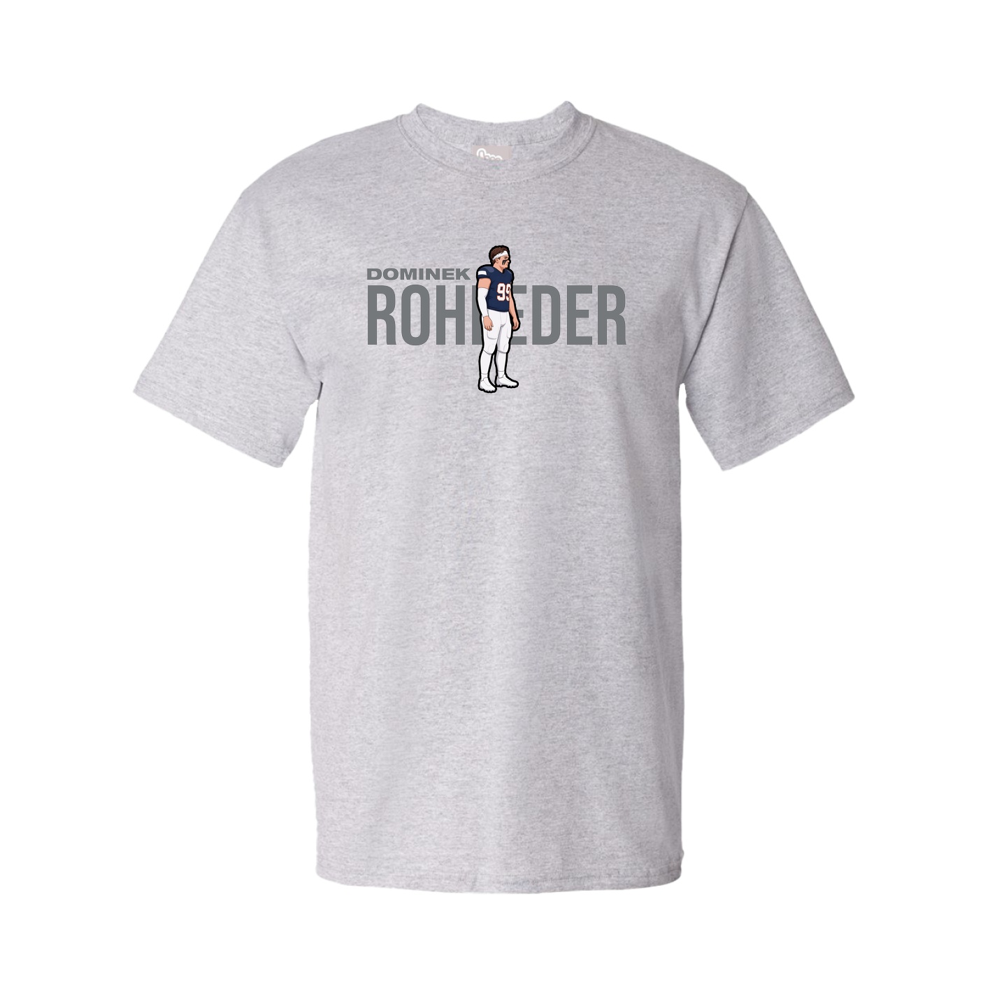 Tee — Player Name in Grey
