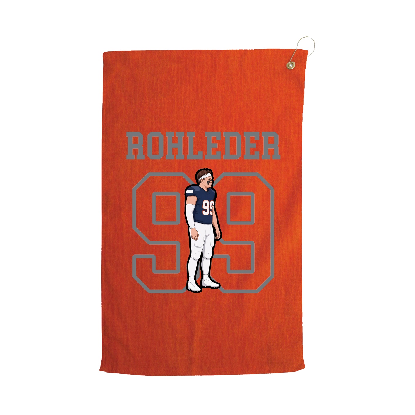 Golf Towel — Shirsey in Orange