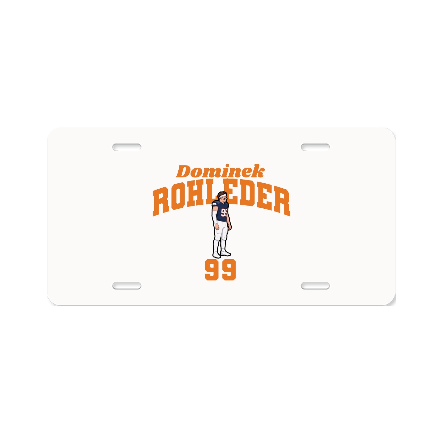 License Plate — Signature Arch in Classic