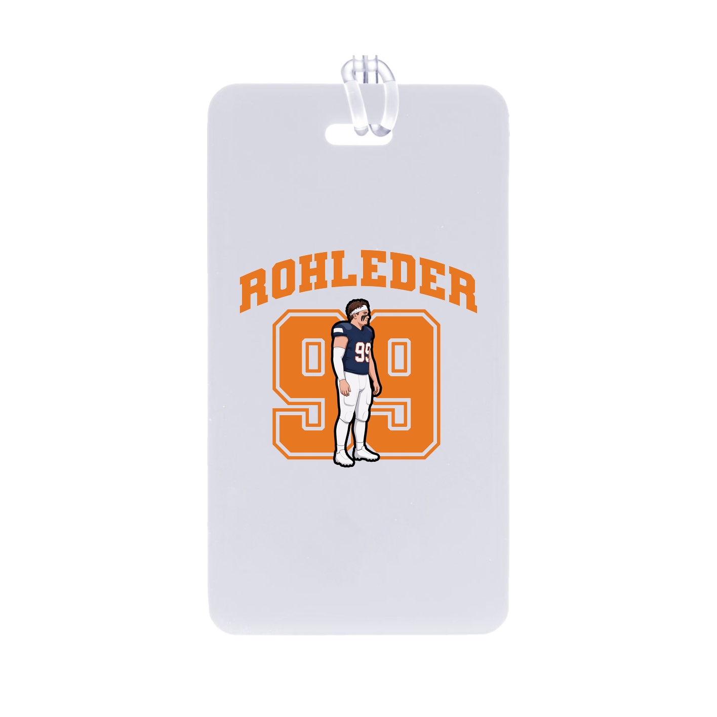 Bag Tag — Number in Classic