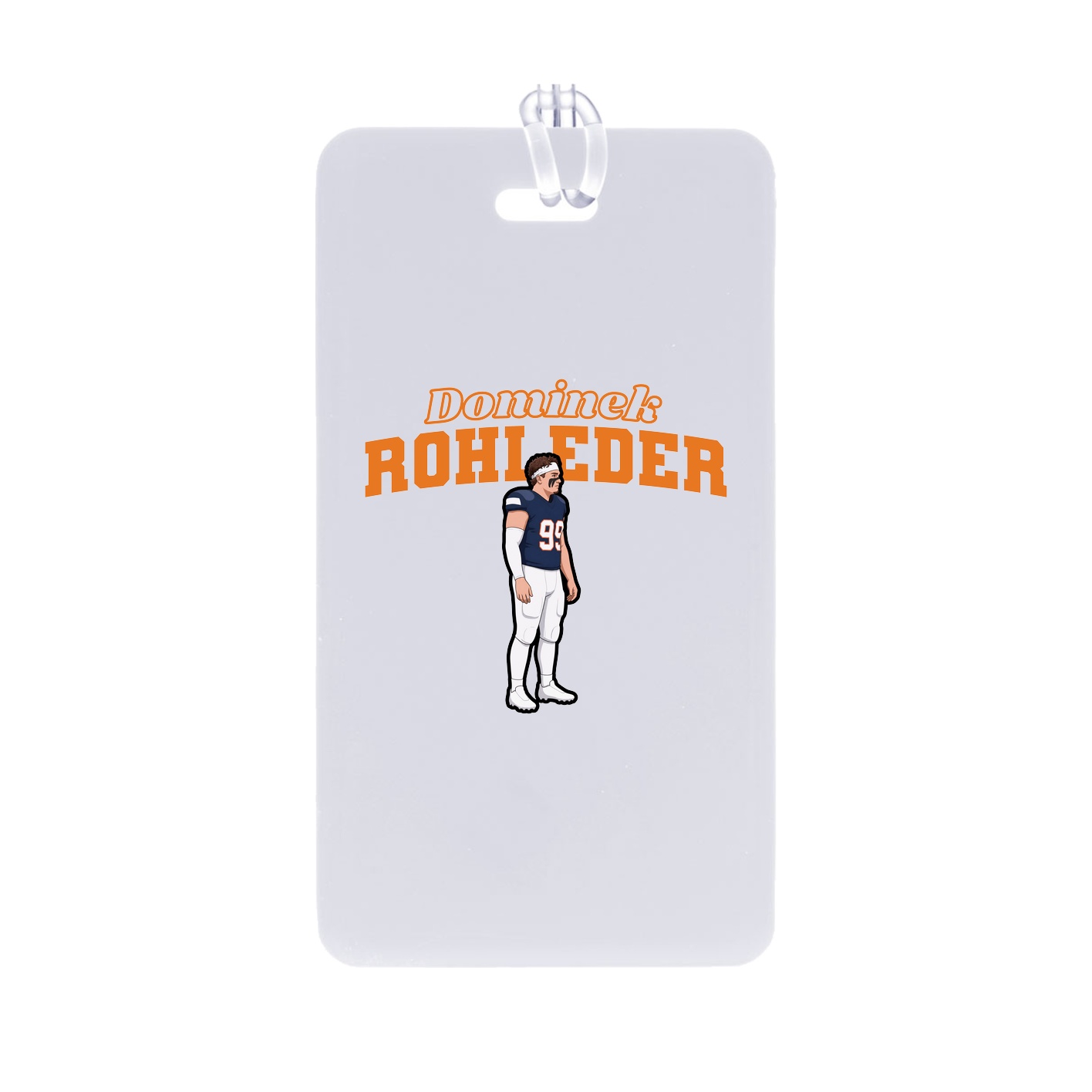 Bag Tag — Name Arch in Classic