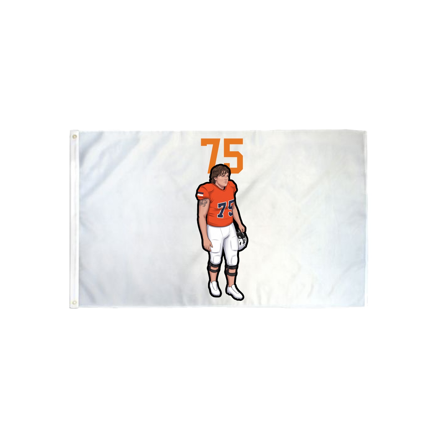 3x5 Flag — Number Top in Classic