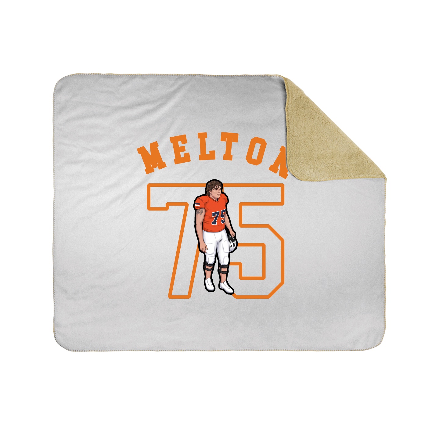 Throw Blanket — Shirsey Arch in White