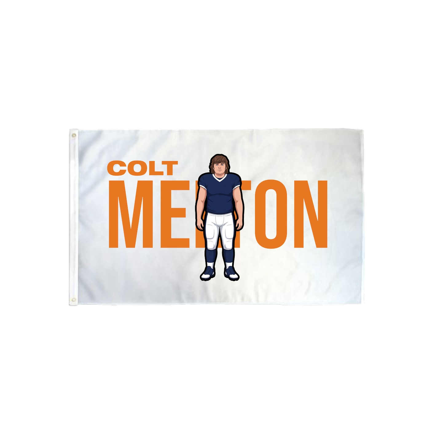 3x5 Flag — Player Name in Classic