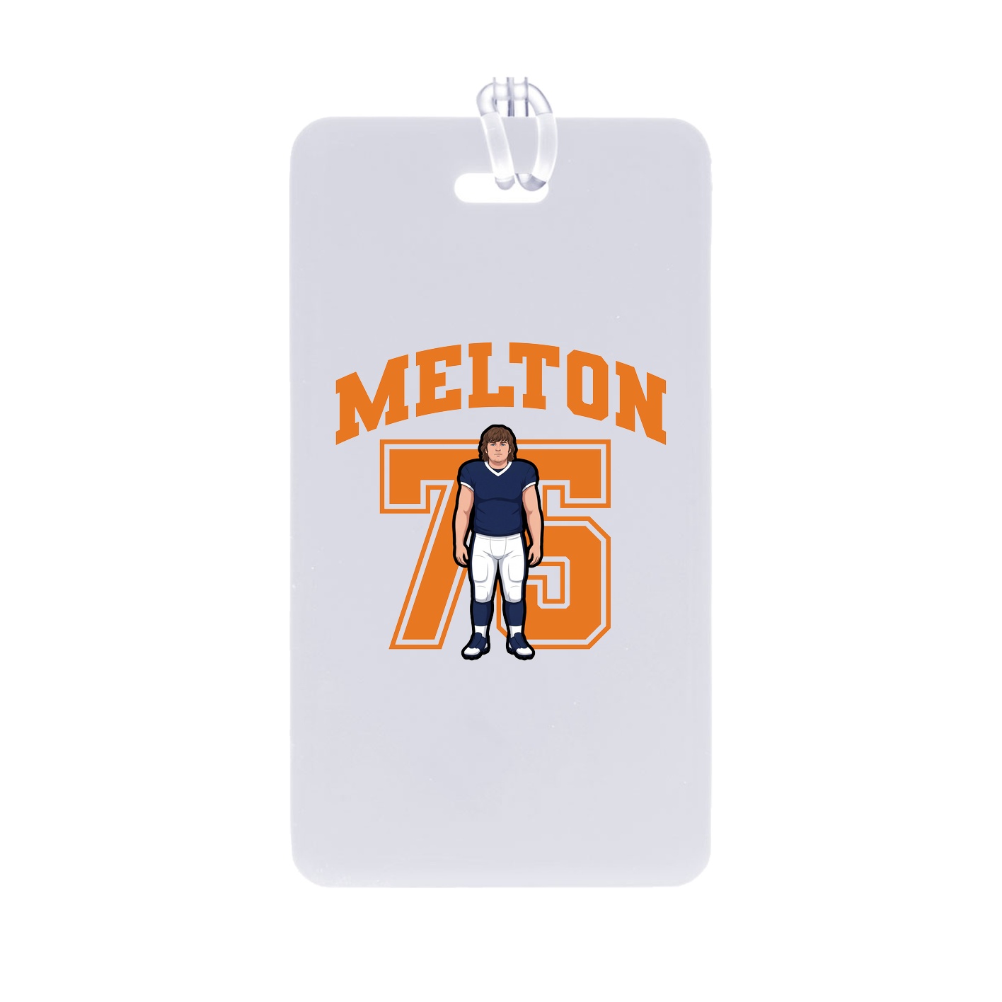Bag Tag — Number in Classic
