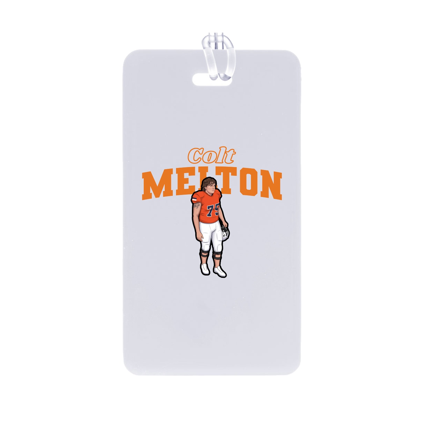 Bag Tag — Name Arch in Classic